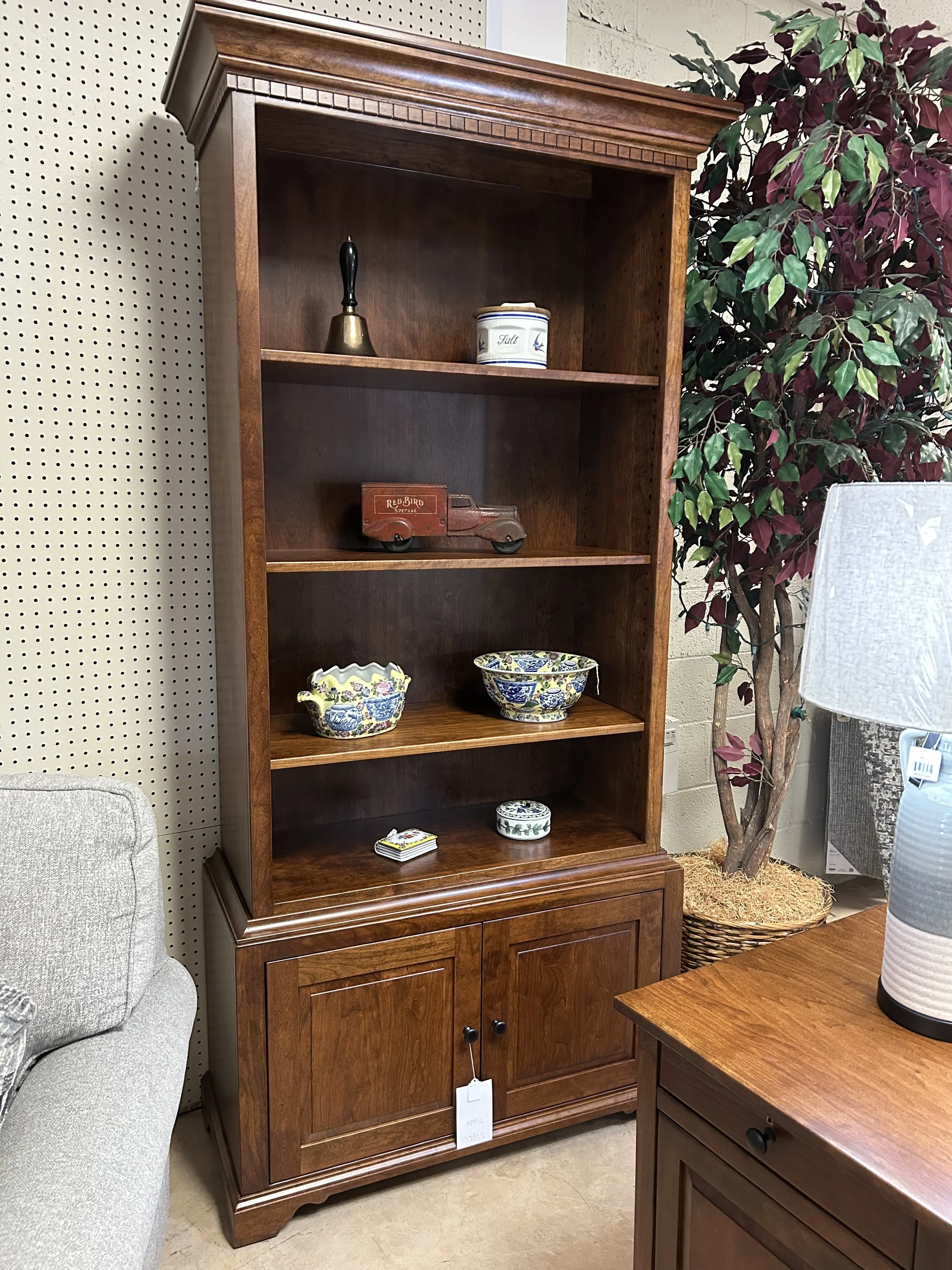Bob Timberlake American Home - 81” high bookcase in vintage finish on solid cherry