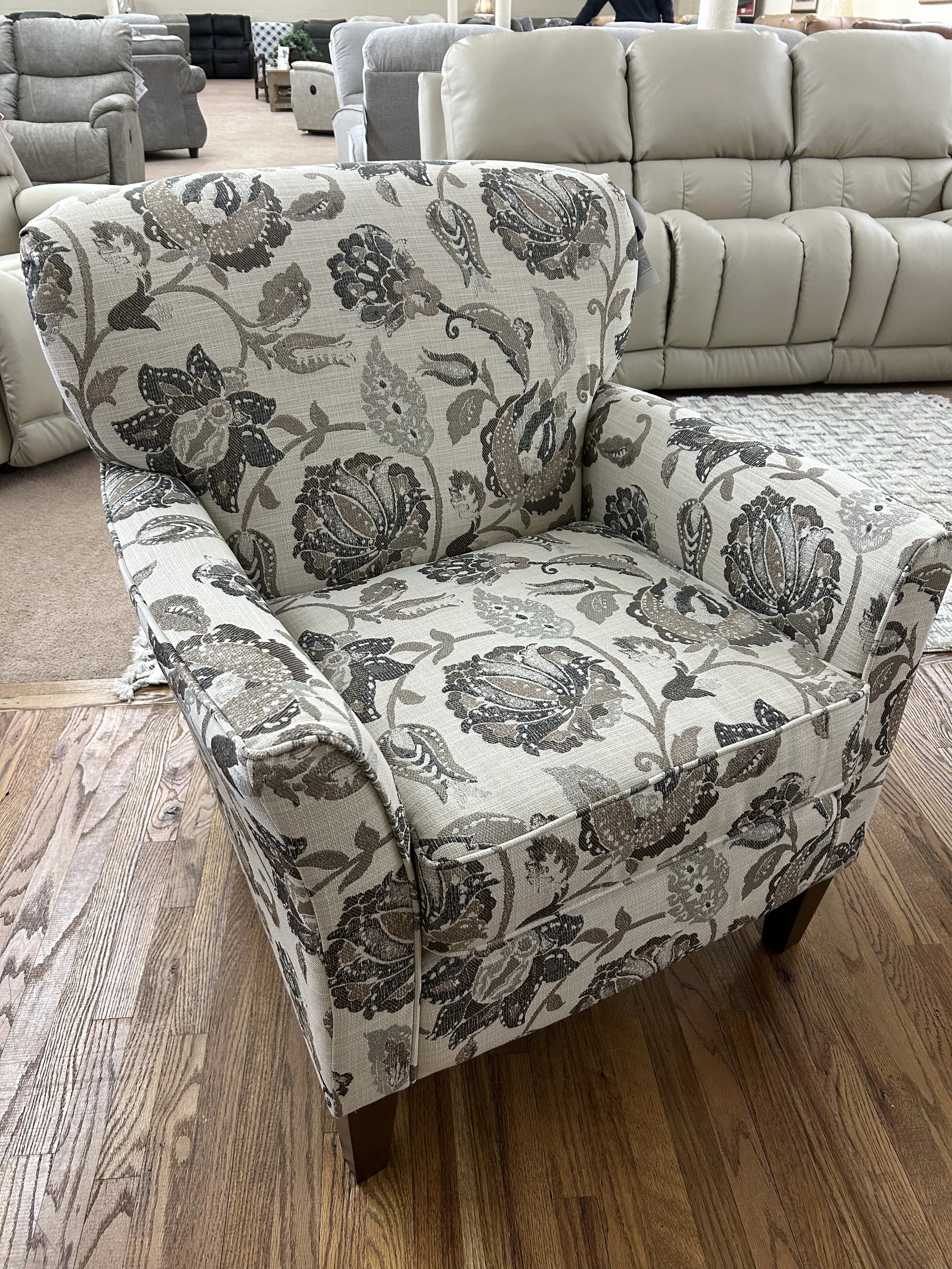 Best HF - Saydie club chair in floral print