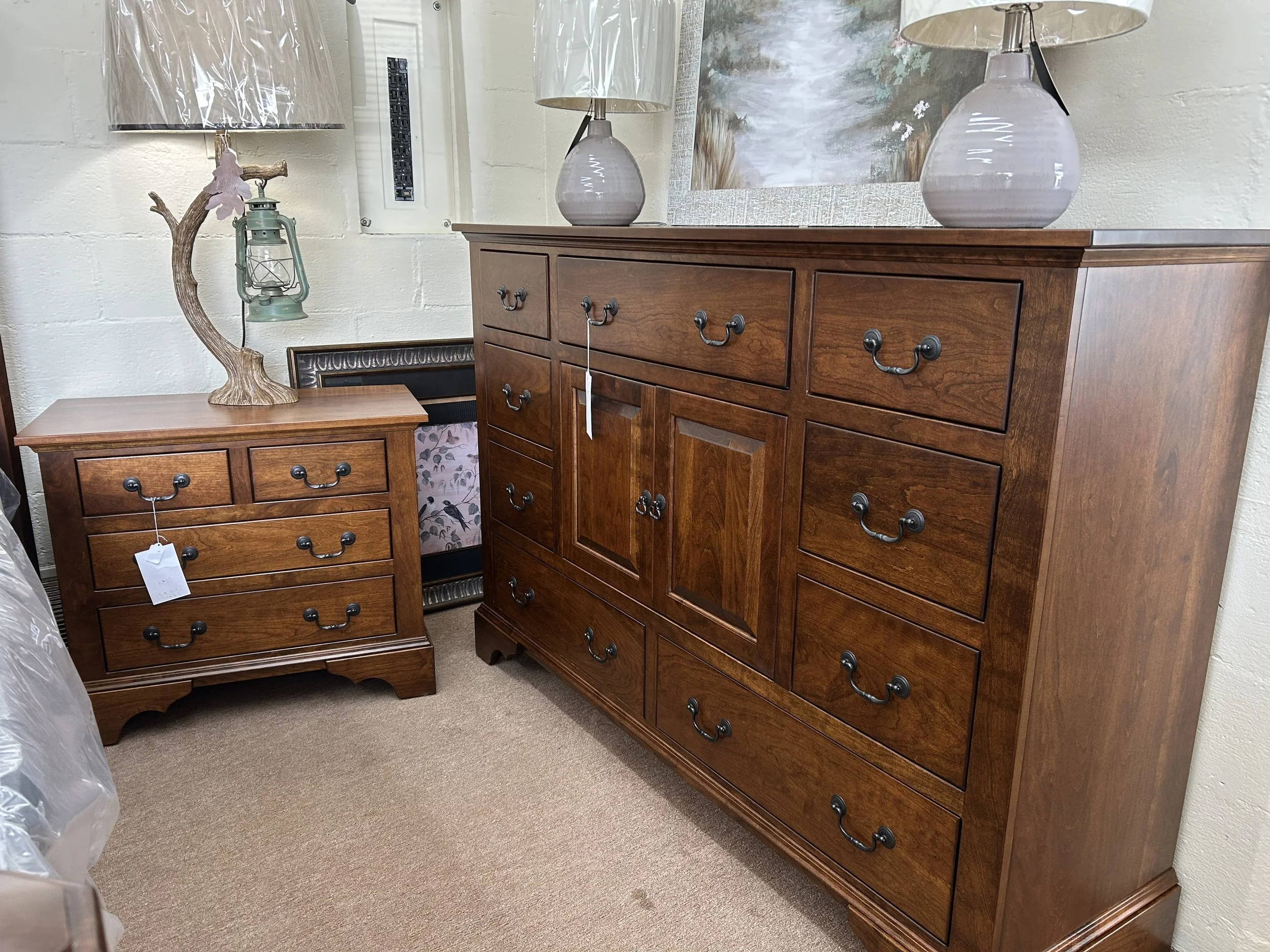 Bob Timberlake American Home - dresser and nightstand in vintage finish on solid cherry