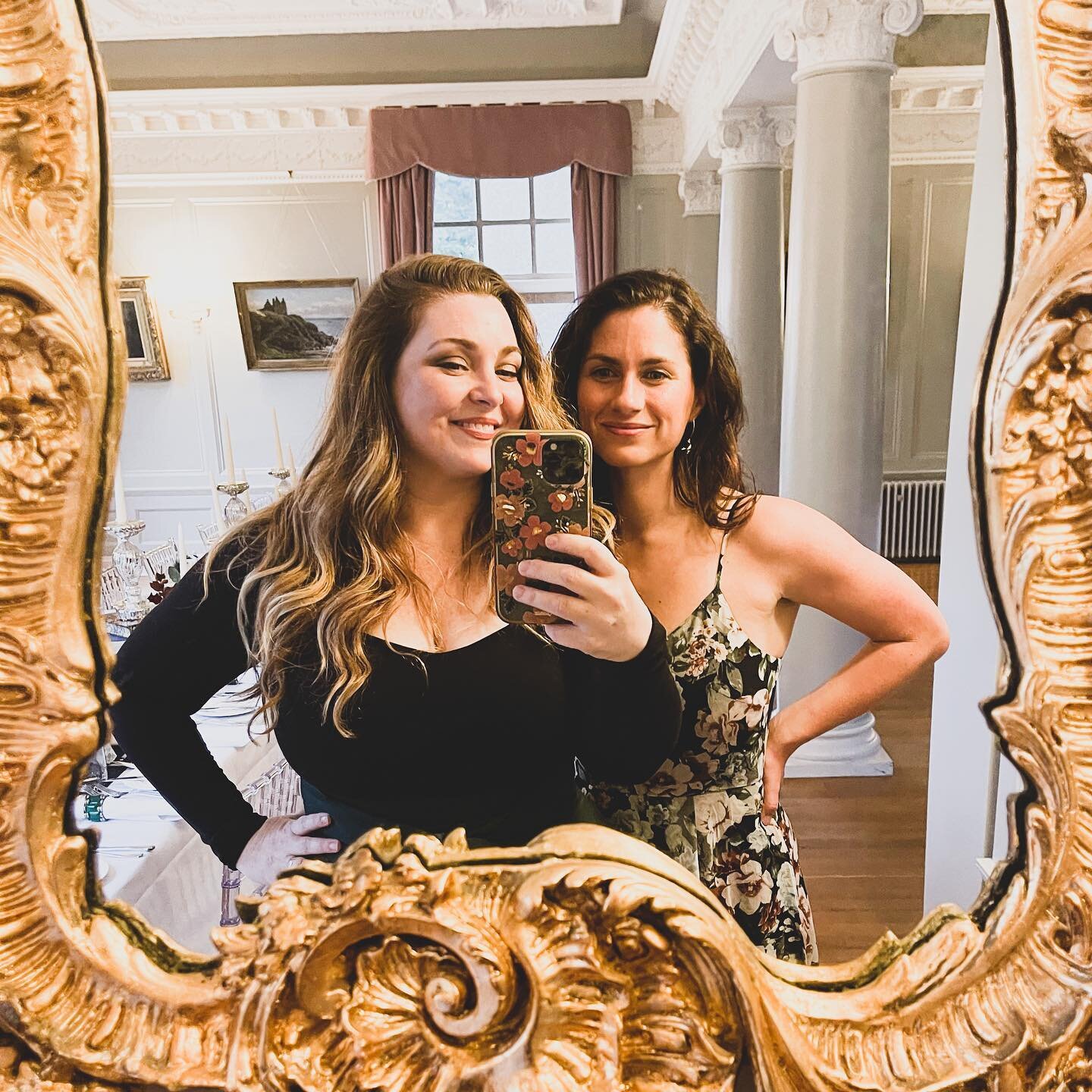 Happy Belated Birthday to my favorite person to take mirror selfies with in castles. 

My wish for you is MANY more years of friendship&hellip; with me&hellip; because you can&rsquo;t escape me. No matter how hard you try. 

You&rsquo;re my favorite 