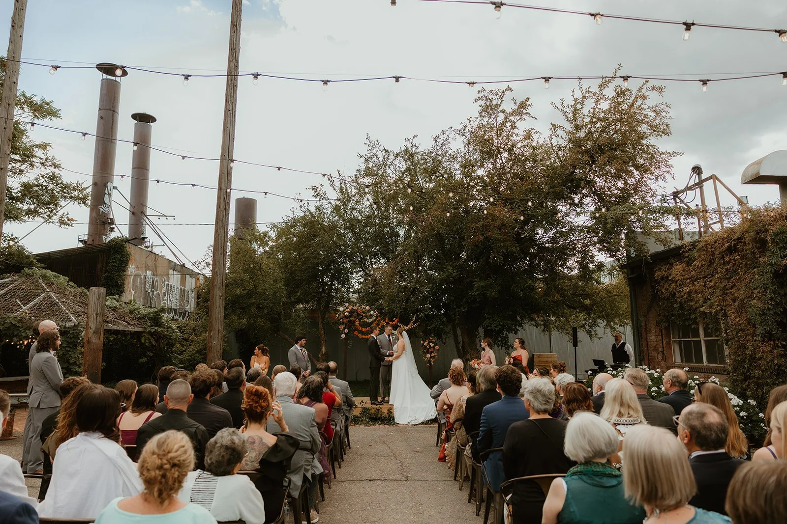 Give me dahlias in sunset tones, a crowd full of laughter, and a team that makes everything shine.
Forever obsessed with E&C's wedding day. 
@twelveelevenphotoandfilm 
@828.planning 
@blancdenver 
@sugarpinecatering 
@dahliadreamdesigns 
@peakbe