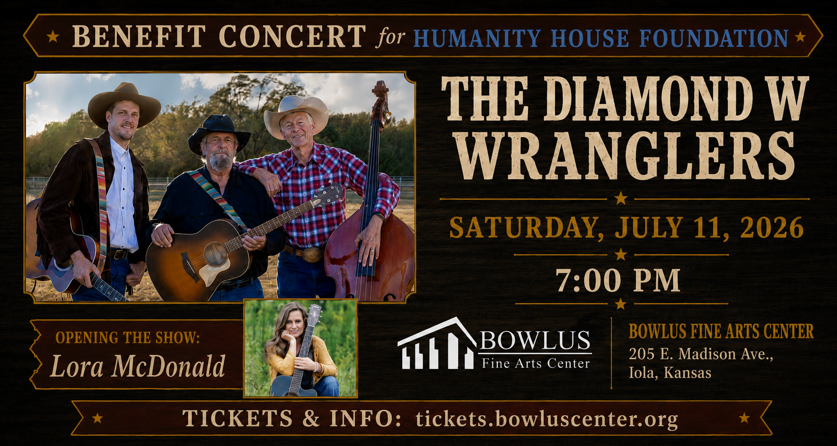Humanity House Benefit Concert