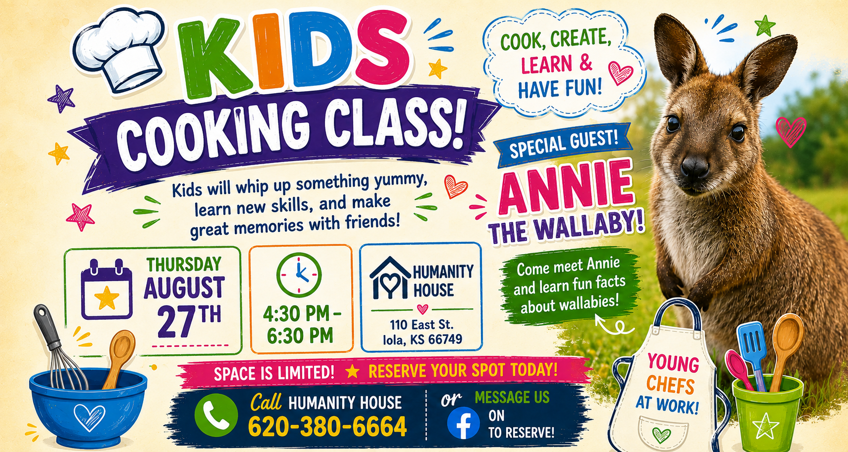 Kids Cooking class