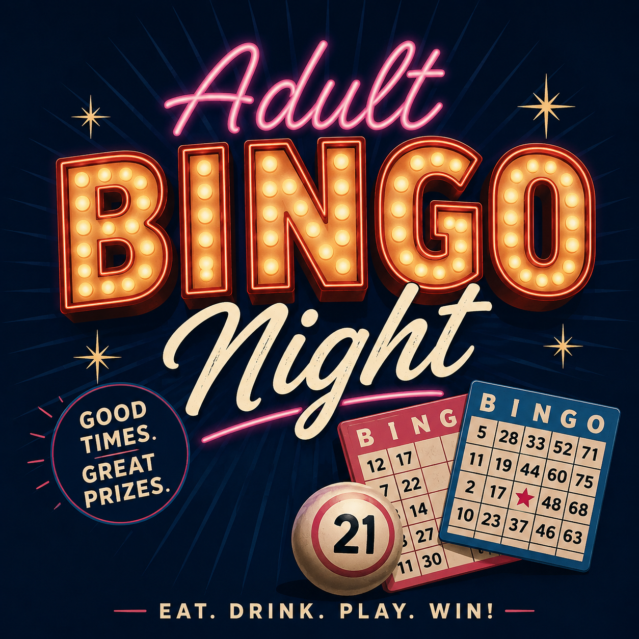 Adult Bingo