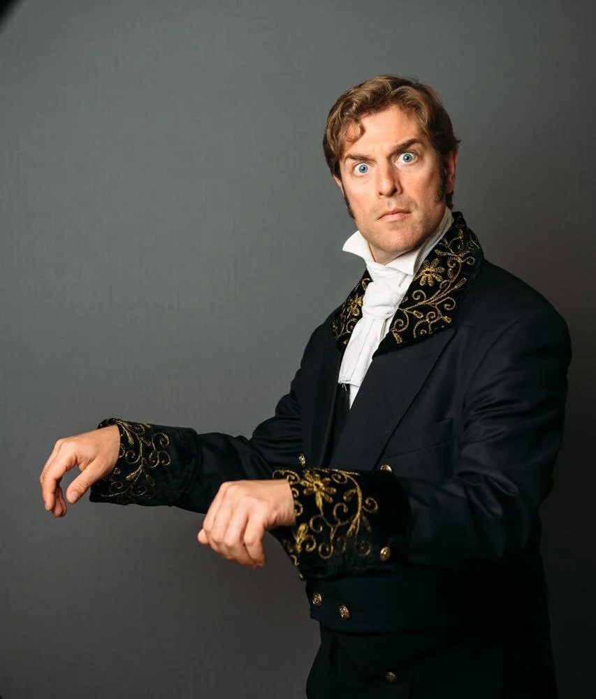 Mimicry meets the classics in Charles Stuart Ross's One Man Pride and Prejudice at the Vancouver Fringe