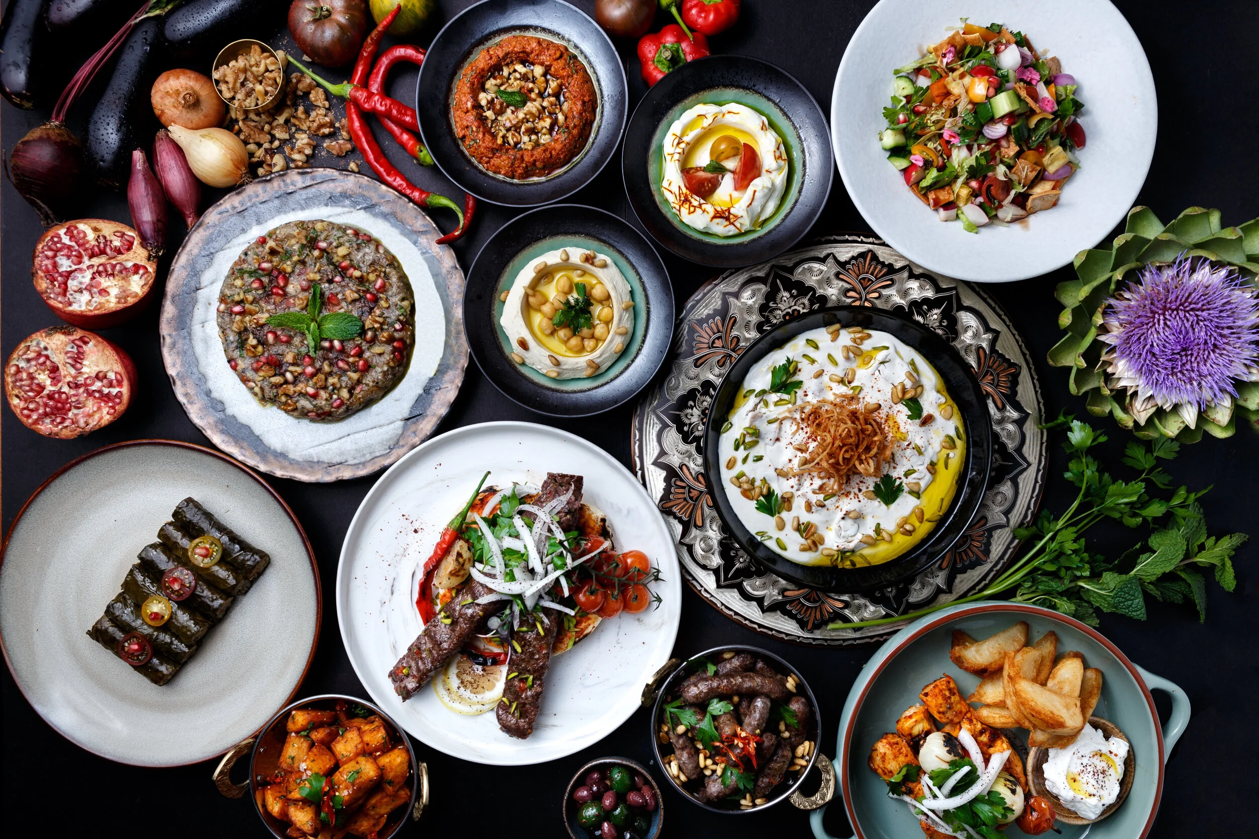 Yasma specializes in the flavours of Syria and Lebanon