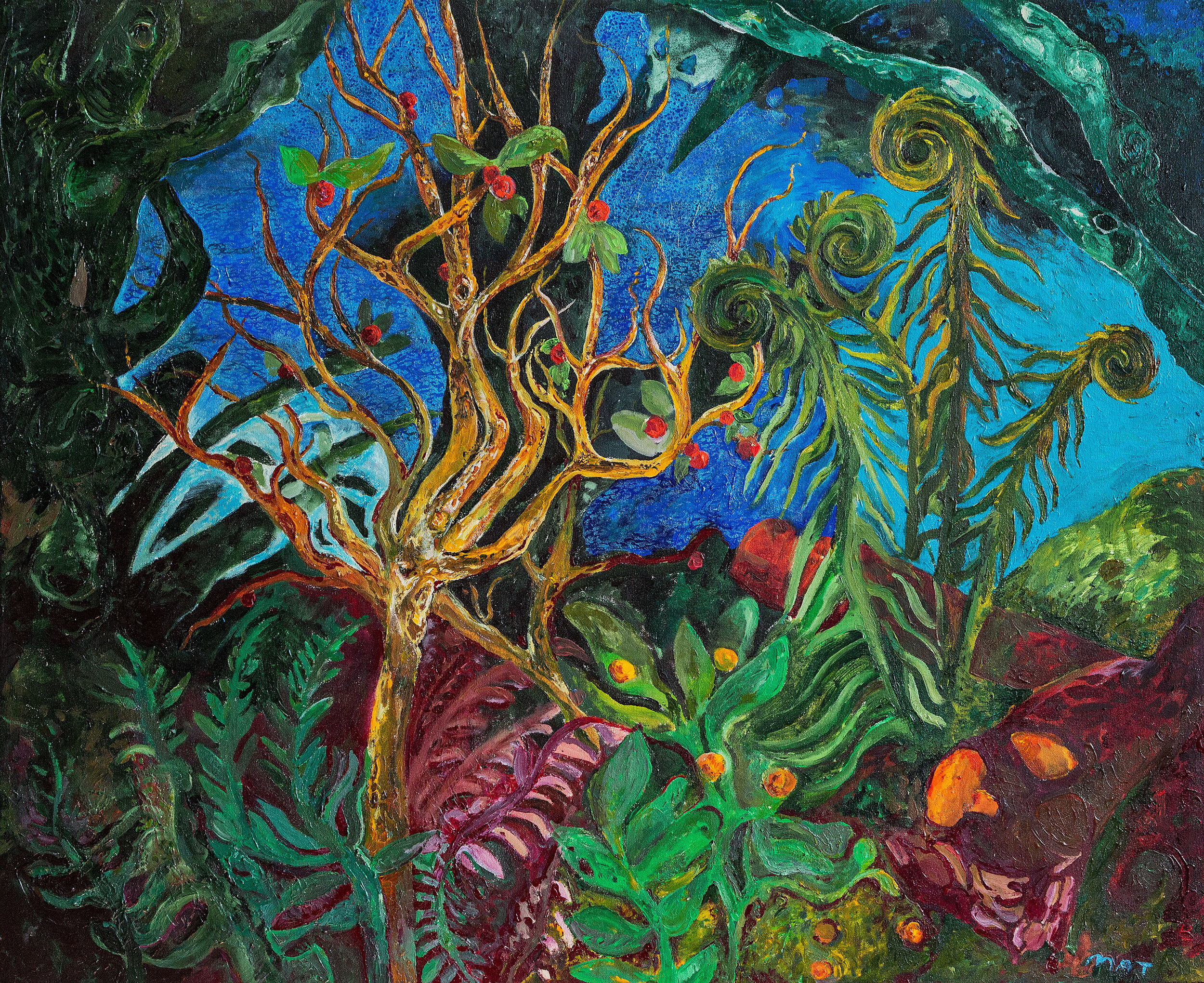 Sonya Iwasiuk, Ghislain Brown-Kossi, and Mat Holstrom launch new exhibitions at PoMoArts, to February 15