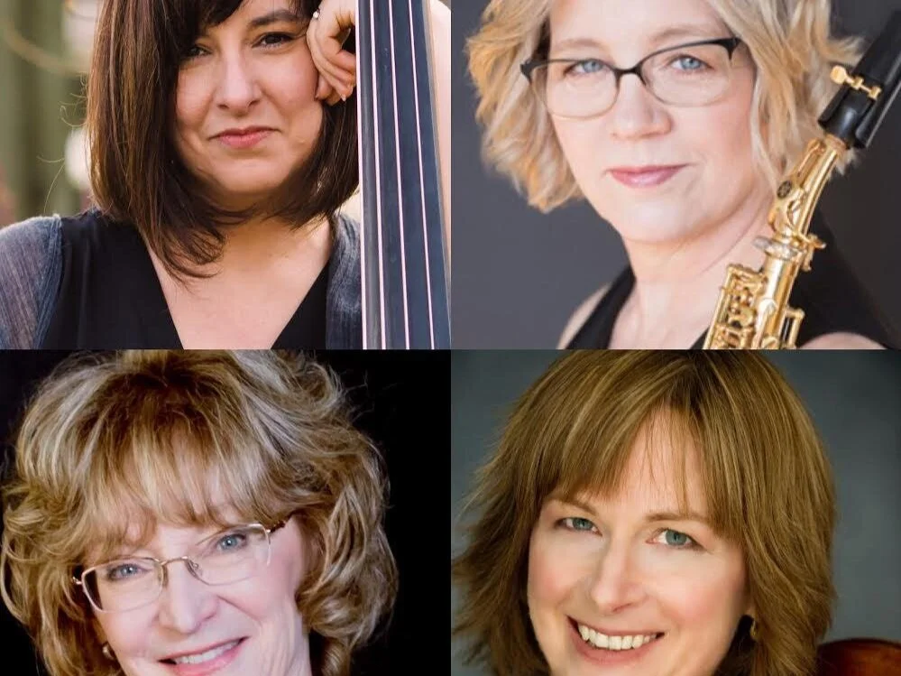 The Stellar Jays, or “four badass women”, gather to play tango, klezmer and jazz