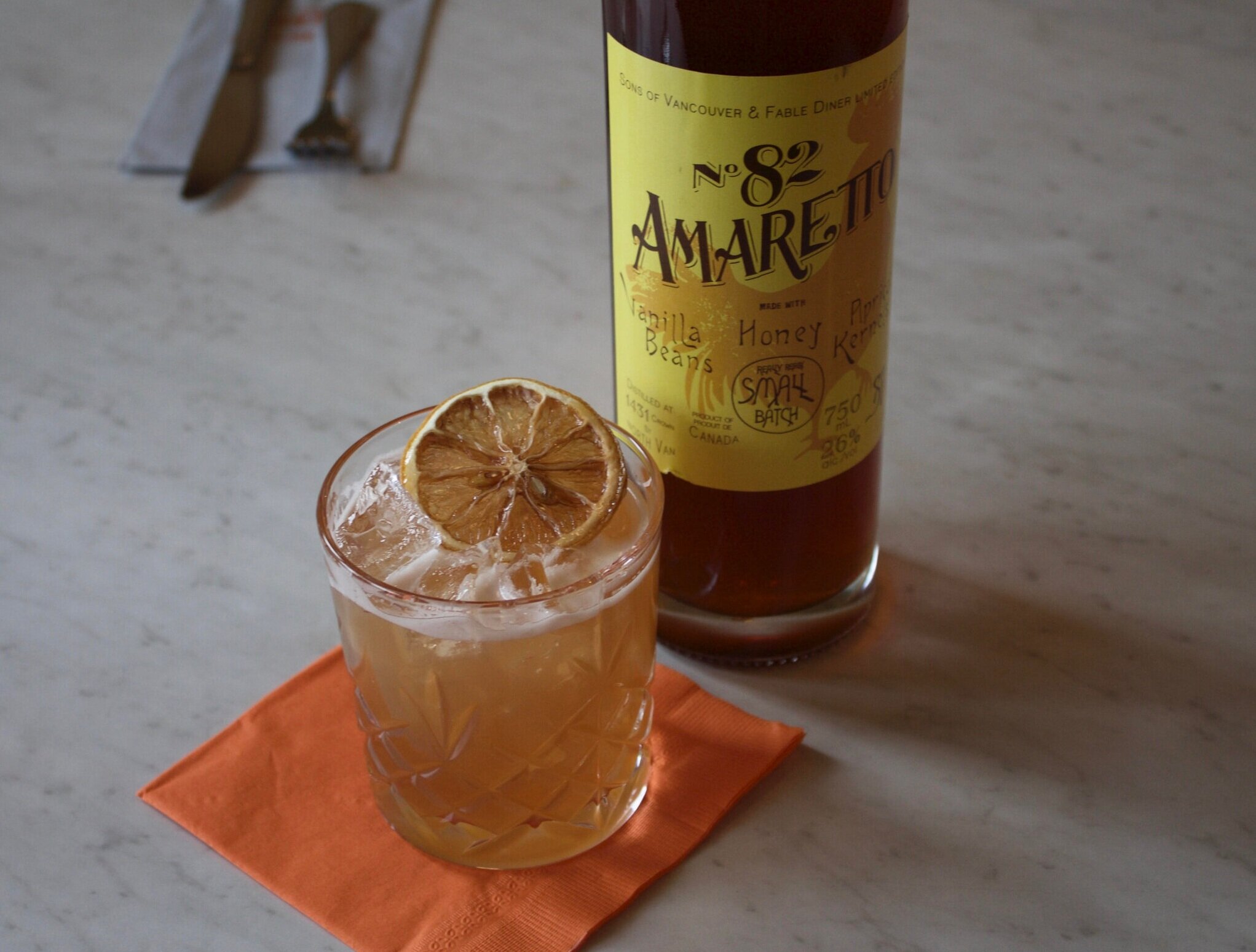 Stirred, Not Shaken: Why we love the Fable Diner + EastVan Bees Amaretto Sour    