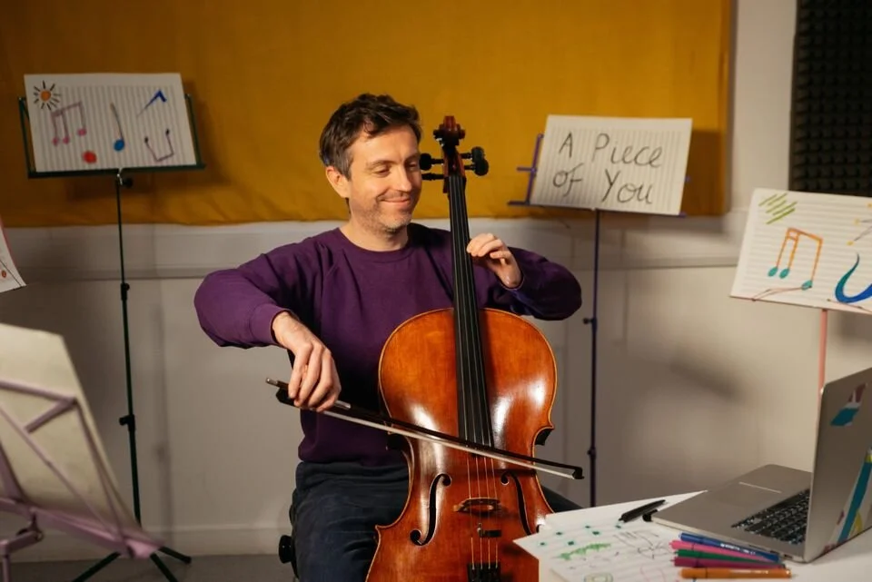 Scottish cellist turns kids' thoughts, stories into personalized songs at Vancouver International Children's Festival 