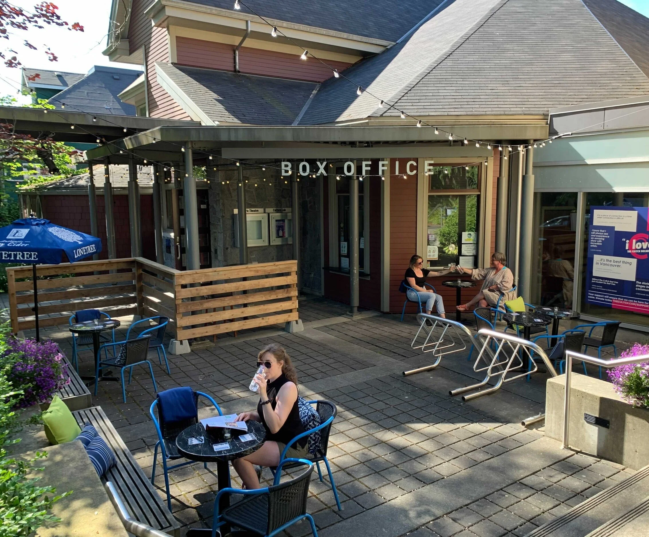 The Cultch opens the Patio at 1895 with local beer, wine, Cheezies, and more