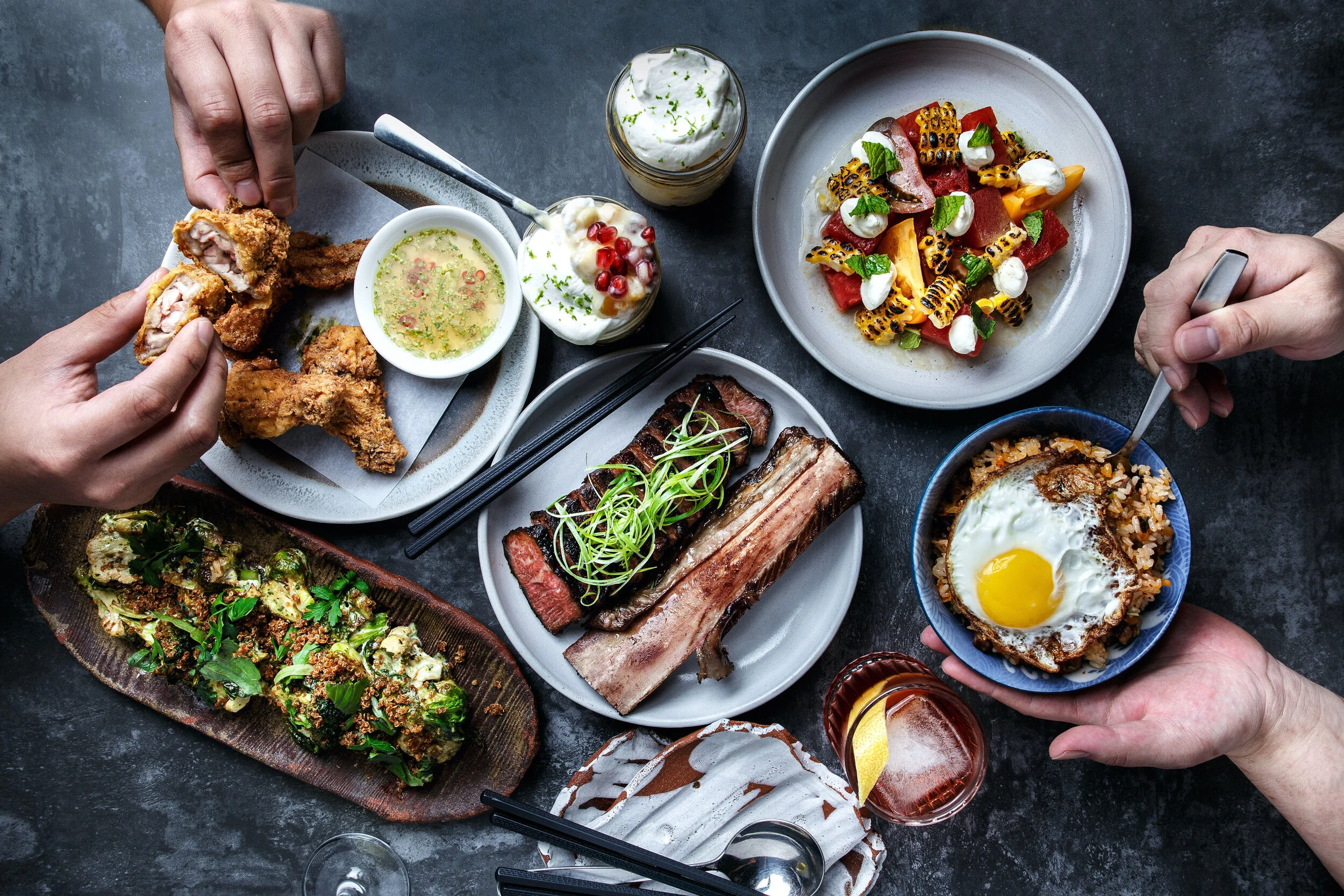 Father's Day food offerings in multicultural Vancouver allow for tableside (or takeout) travel