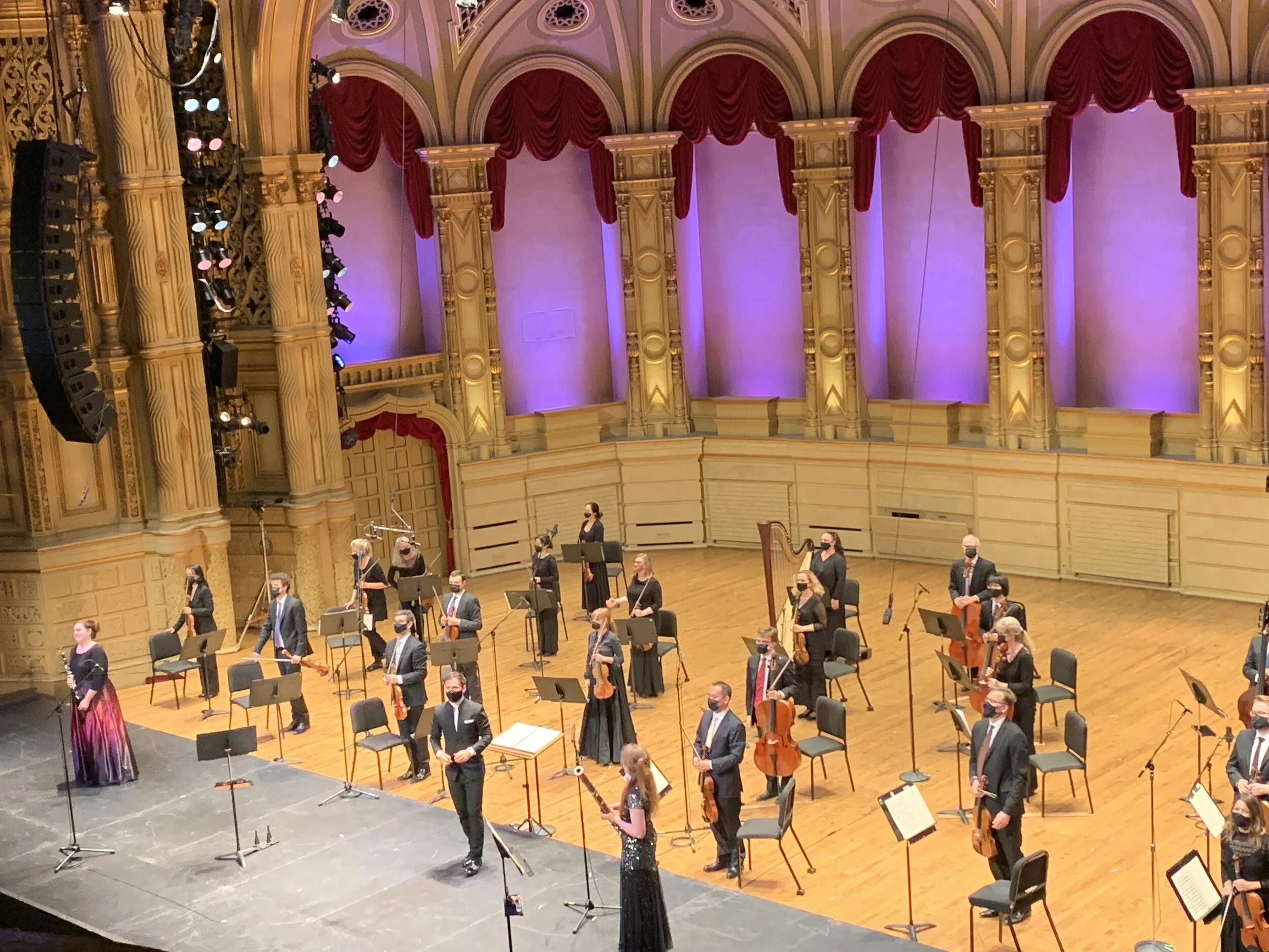 Elation and swirling emotions as VSO holds its first live concert in 15 months at the Orpheum