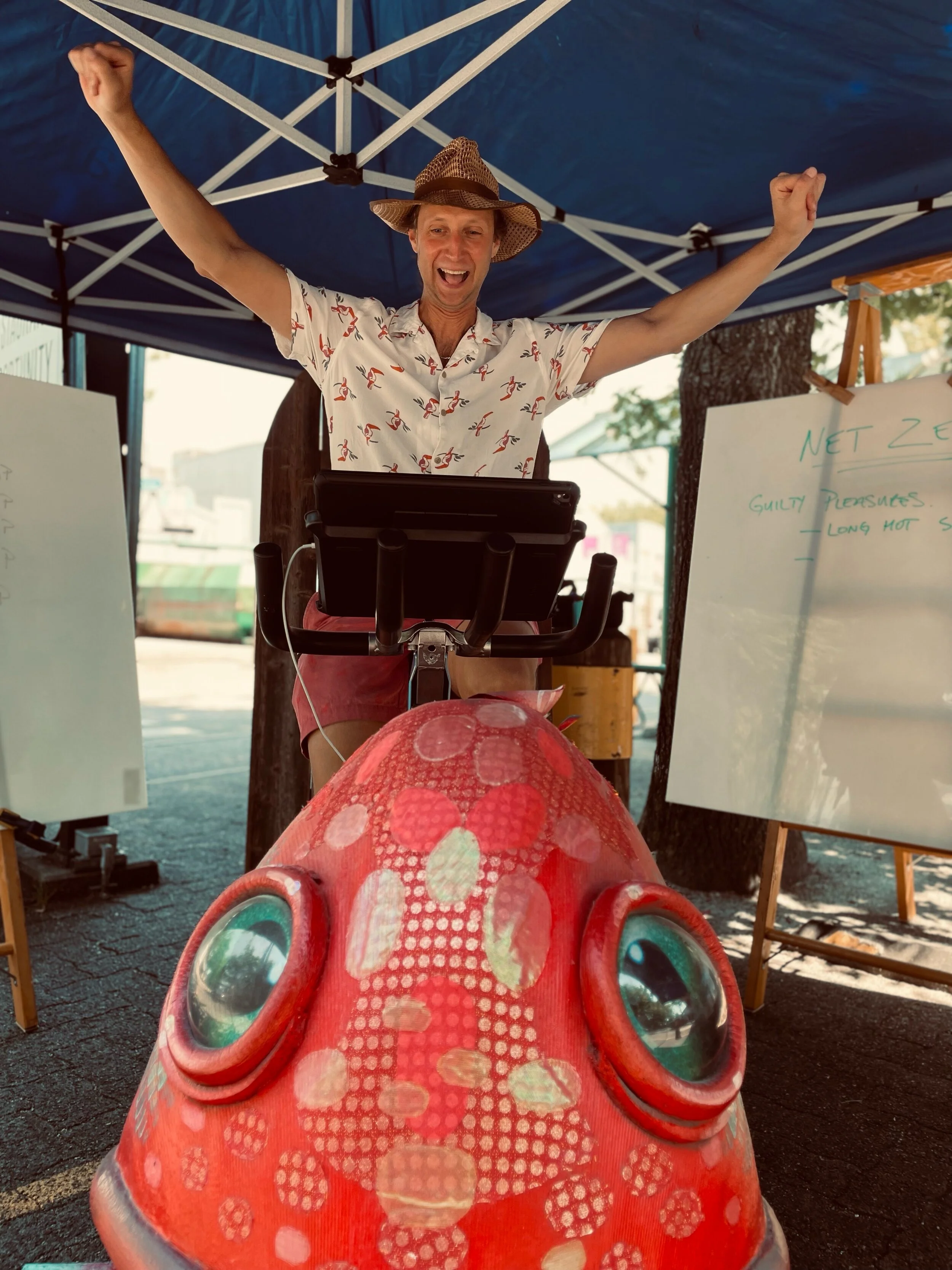 Stir Q&amp;A:  Pedal power and planetary penance at Boca del Lupo's new Net Zero installation