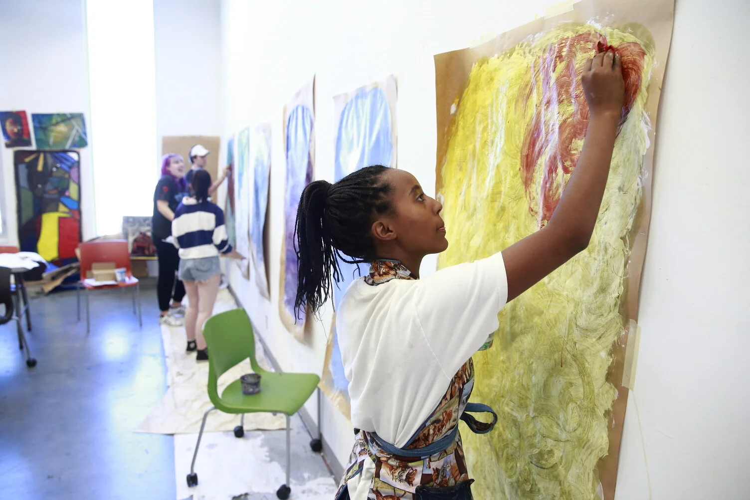 Emily Carr University welcomes back students to fall sessions, including in-person metal sculpture and painting courses