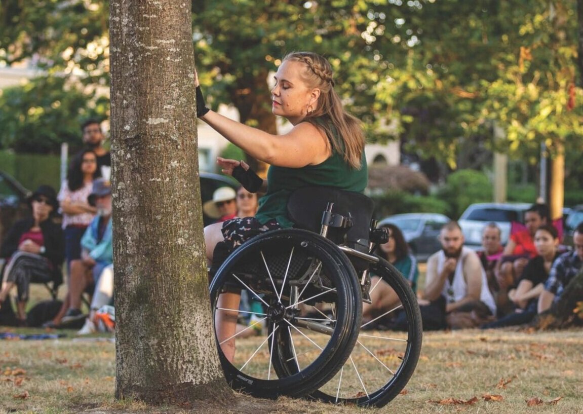 Dance that communes with nature at We Will Move, in X̱epx̱páy̓em/Hadden Park on August 17