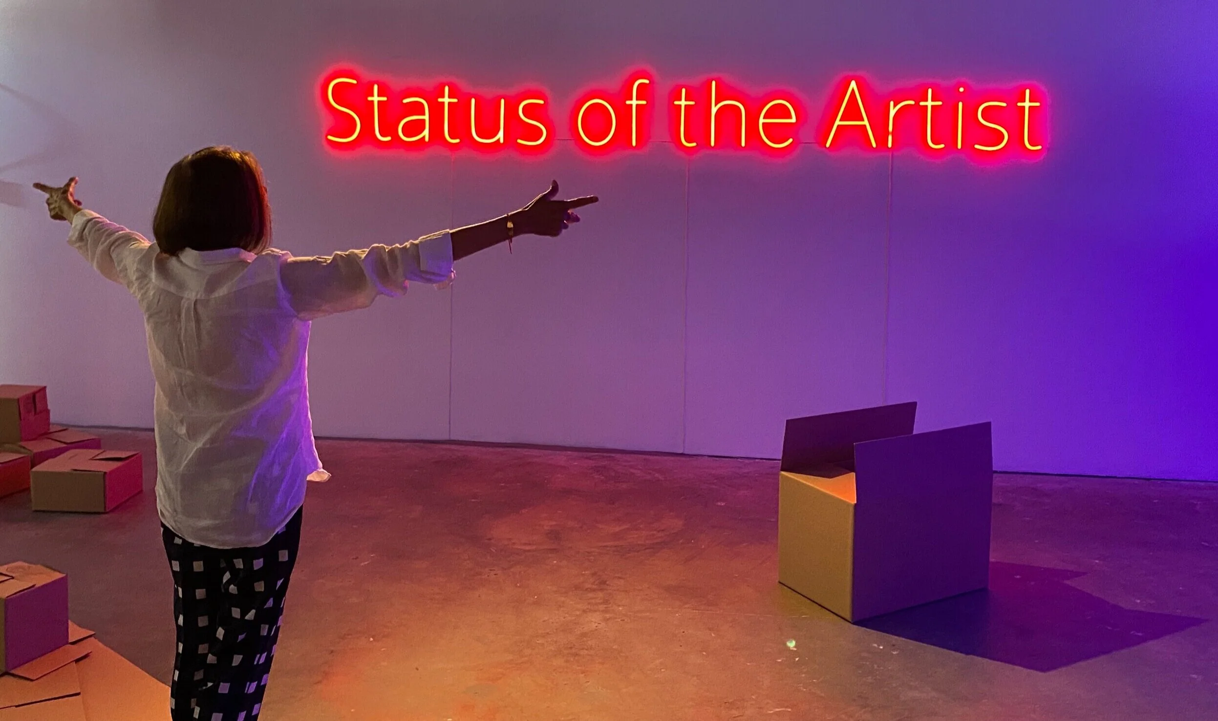 Stir Q&amp;A: Zainub Verjee talks about the death of languages, neon, and the status of the artist