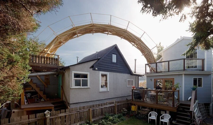 East Vancouver artist Reece Terris's Bridge pops up at Audain Art Museum, to October 17