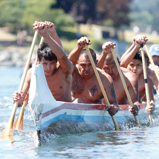 Canoe Cultures :: Ho’-ku-melh pulls into Vancouver Maritime Museum, to July 2022