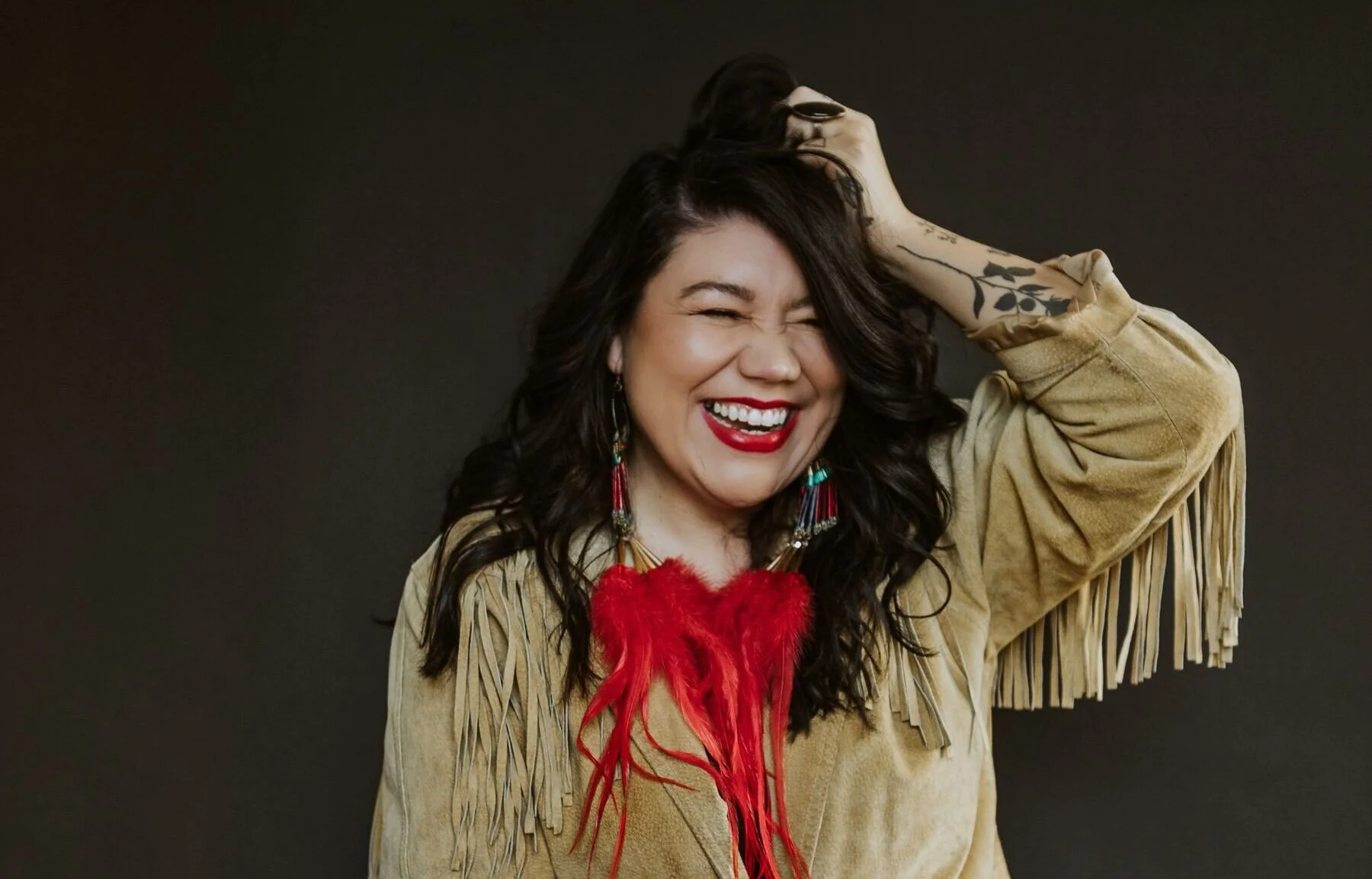 Juno-winning singer-songwriter Celeigh Cardinal performs at the Shadbolt Centre, September 30