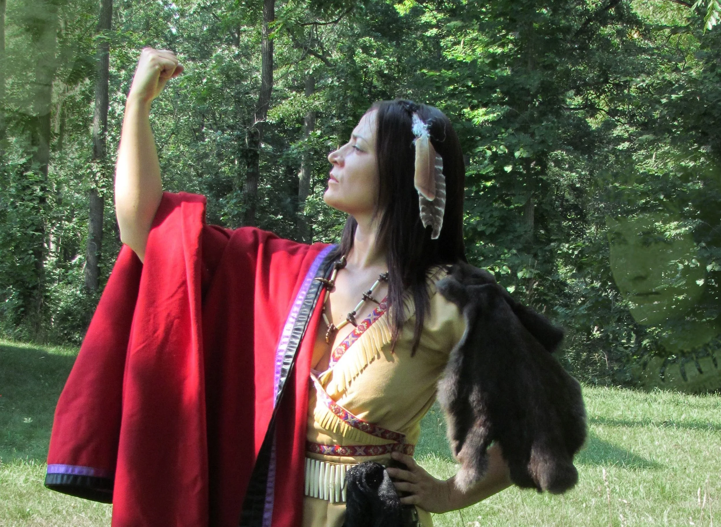 The Firehall Arts Centre presents Paddle Song, the story of Mohawk poet Pauline Johnson