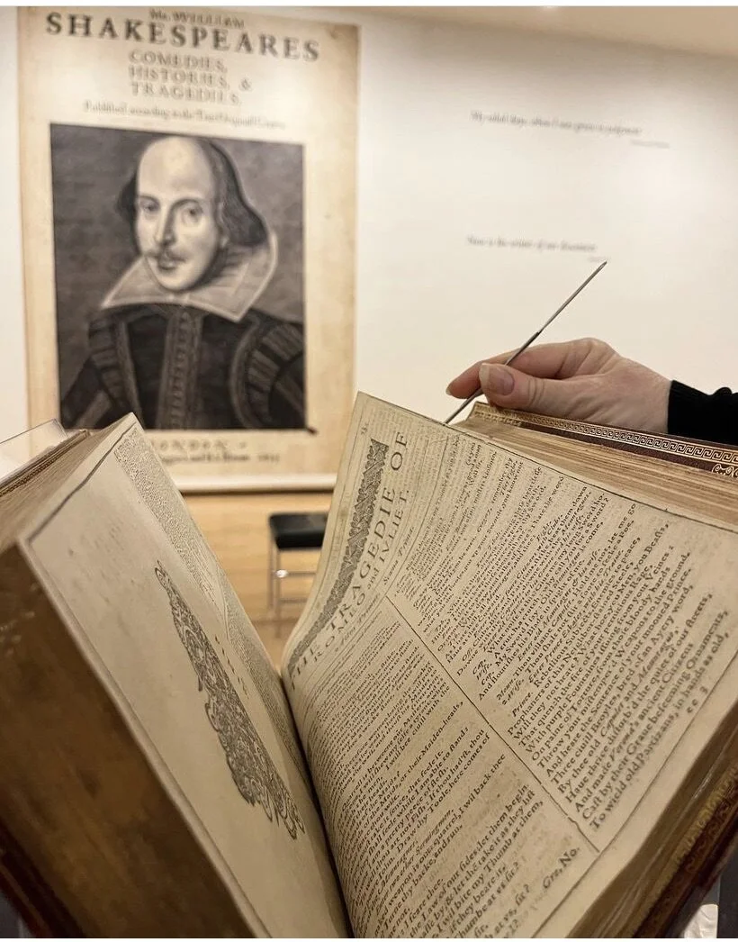 Vancouver Art Gallery turns First Folio page—oh so carefully—to Romeo and Juliet