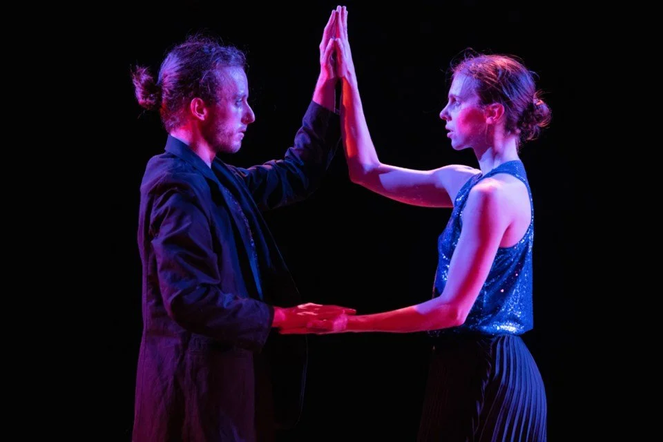 Dance review: Tuning creates a hypnotic world of voice, vocoder, and movement