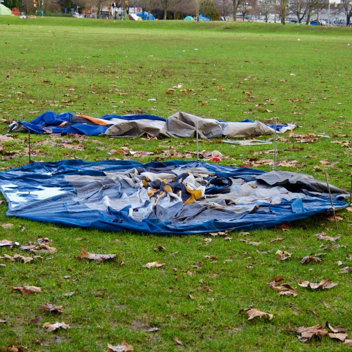 Photographic "frieze" captures the shifts of a homeless encampment throughout pandemic, at The Gallery at The Cultch until June 30
