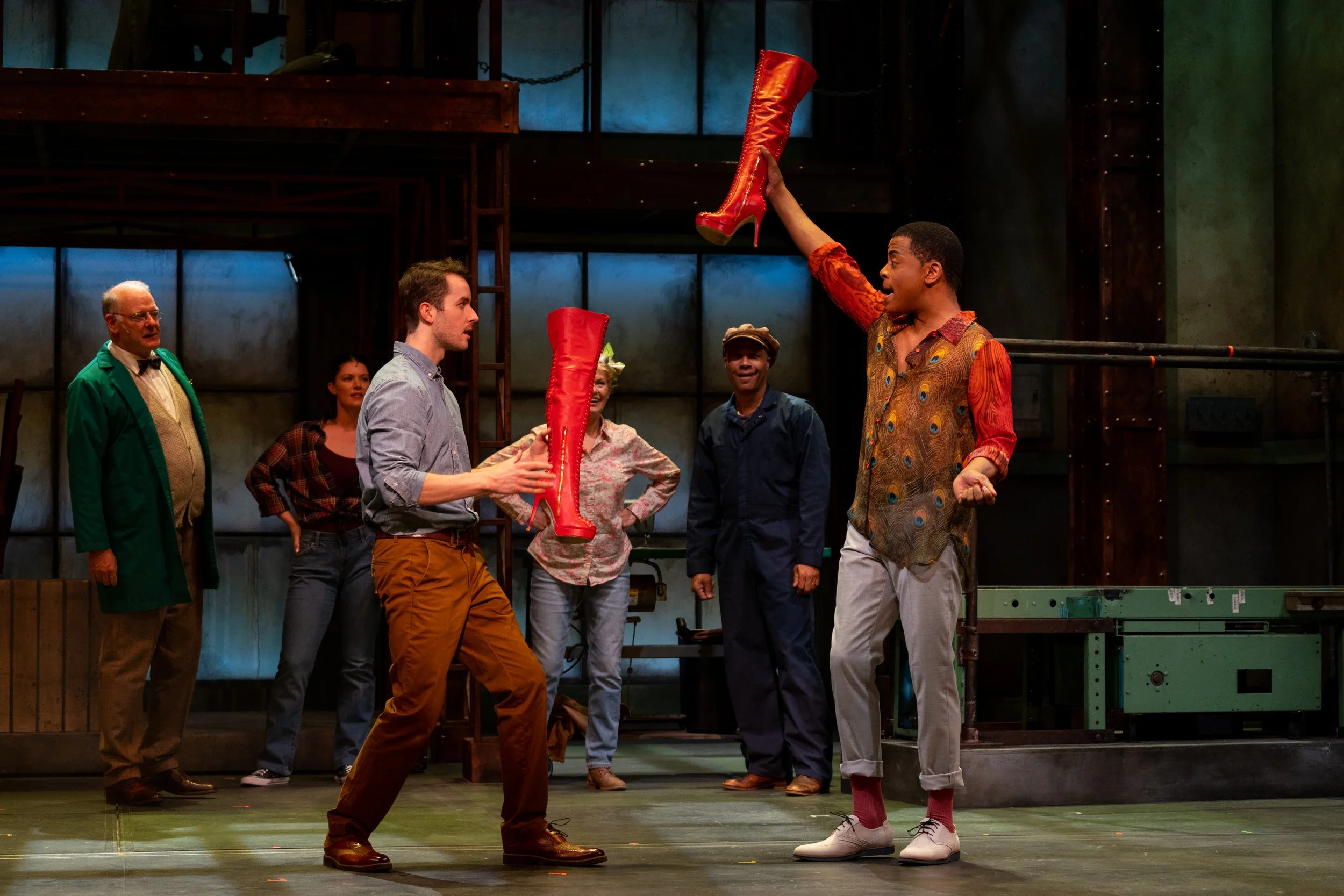 Kinky Boots' dynamic stage duo talks high heels, quick changes, and being who you want to be 