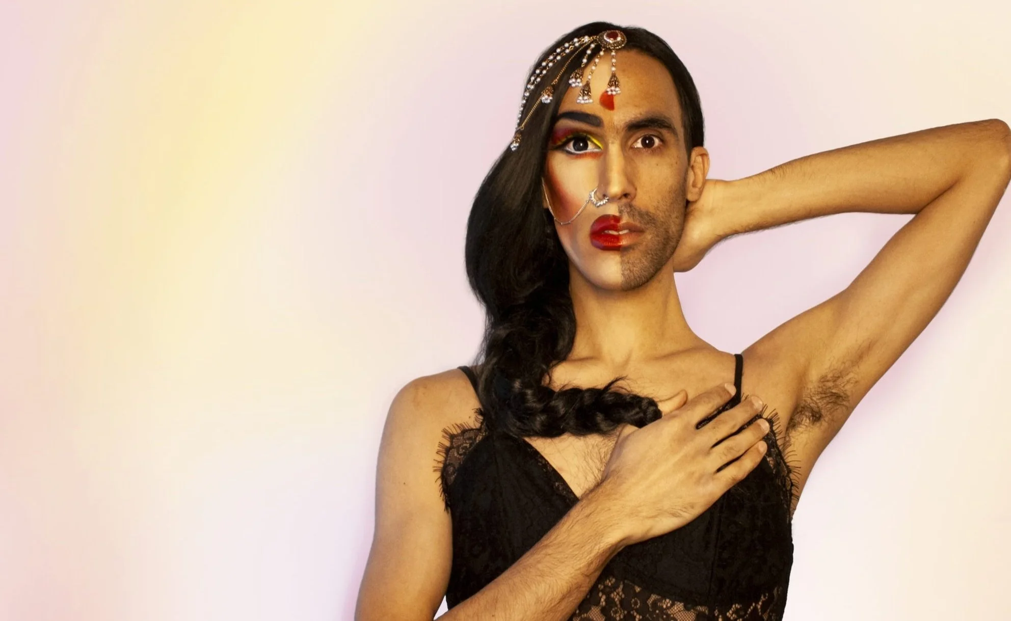 Bijuriya brings together drag artistry, South Asian culture, and social commentary  at the Queer Arts Festival