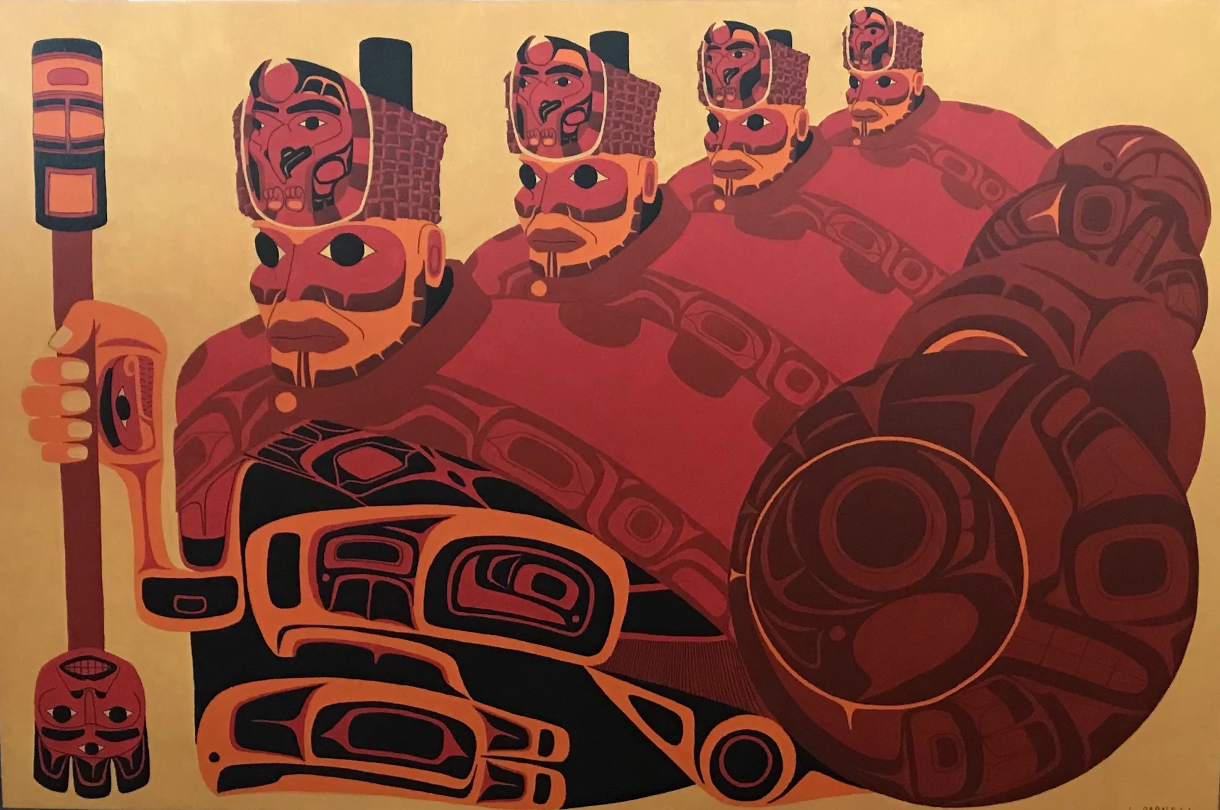 True to Place: stímetstexw tel xéltel paints an innovative future for Northwest Coast art