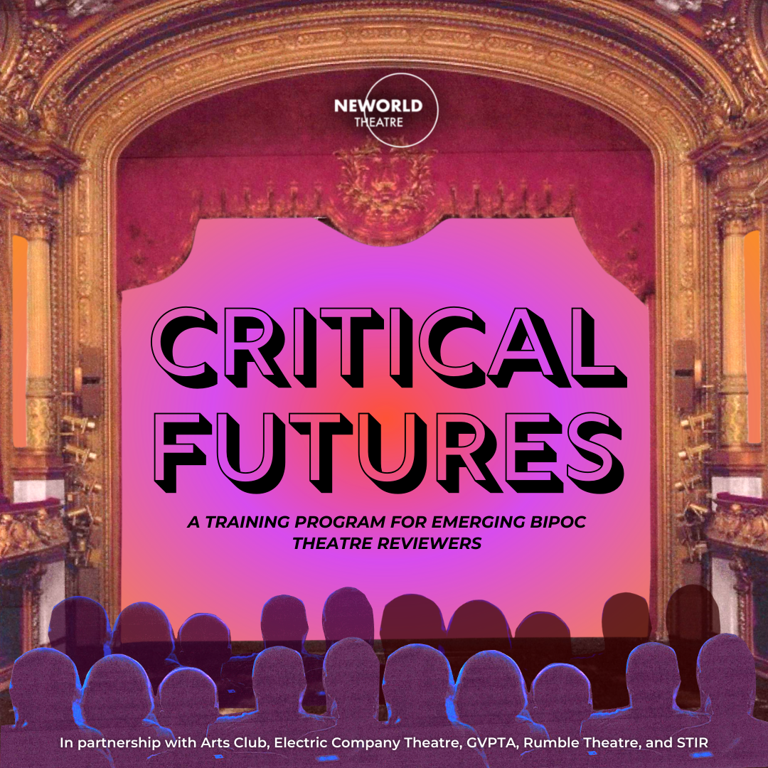 Neworld Theatre's new Critical Futures program invites applications by July 30