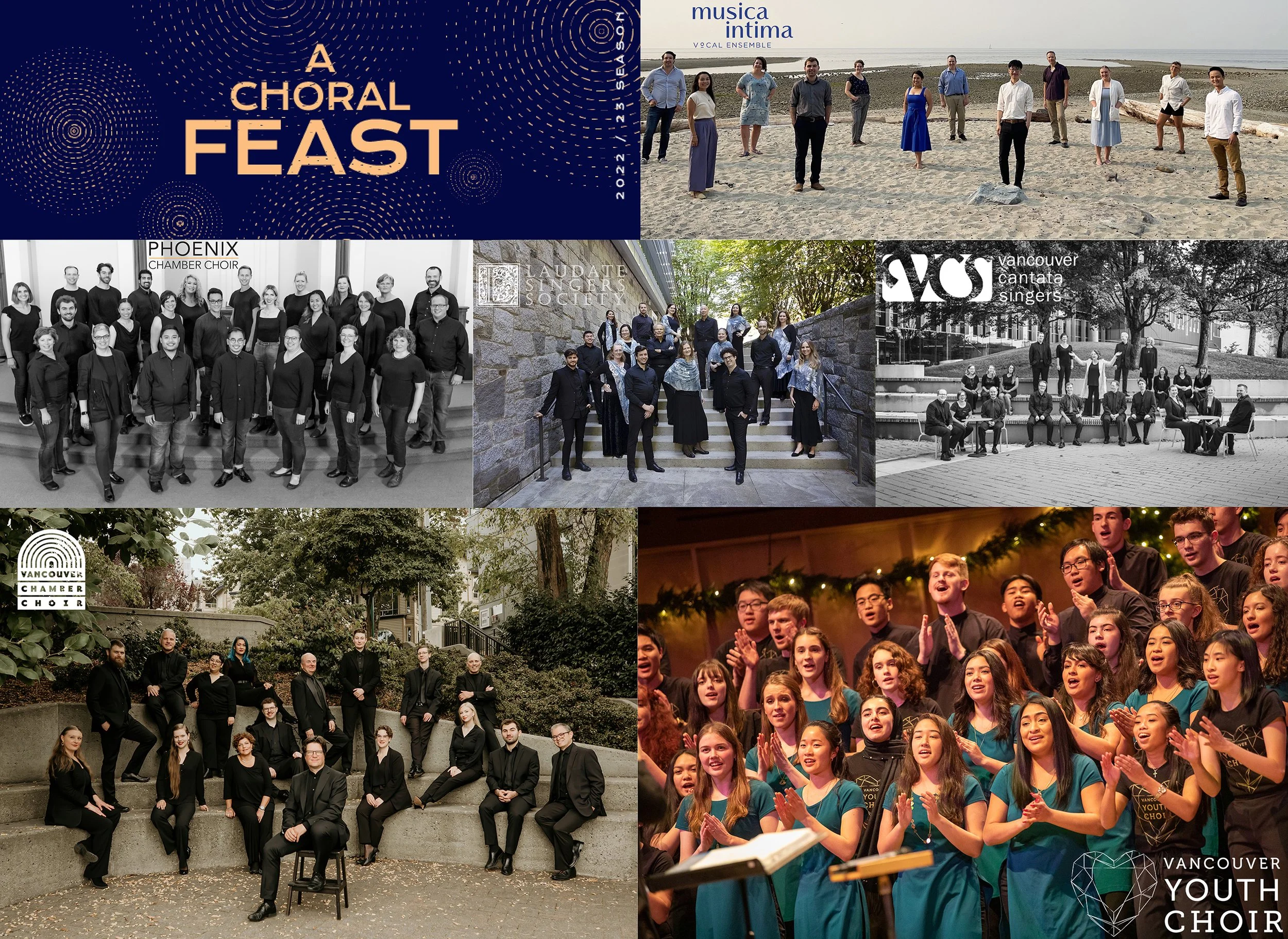 Vancouver Chamber Choir's A CHORAL FEAST brings together six ensembles, November 27