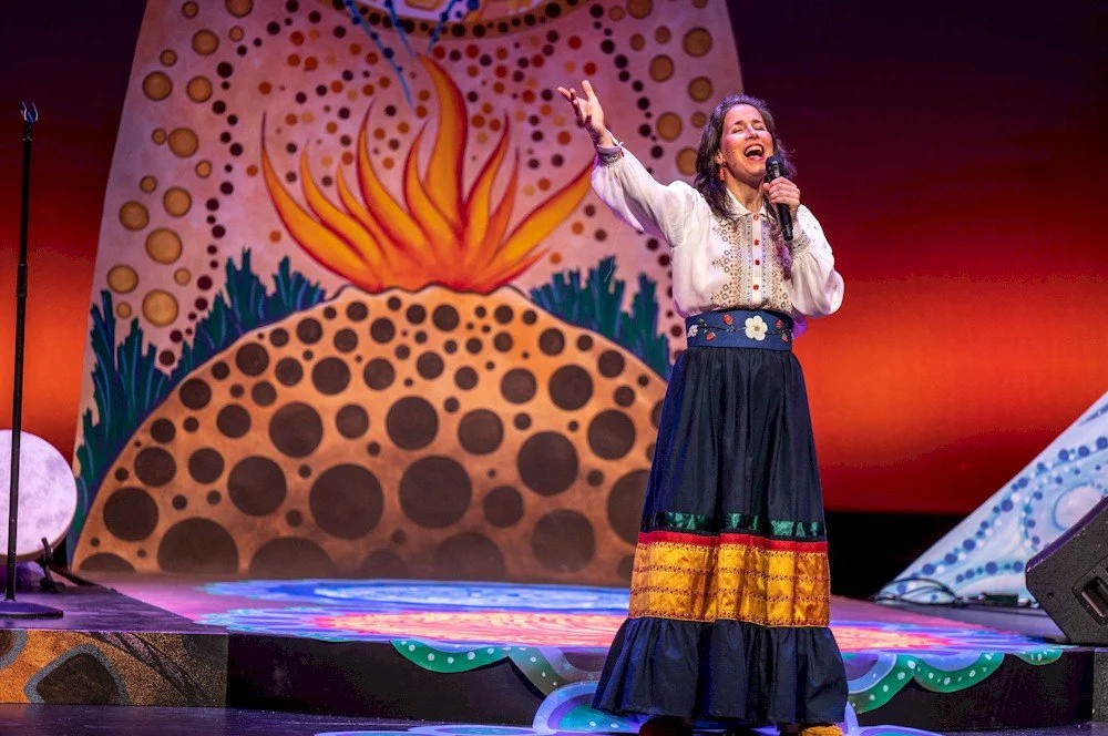 Métis artist Andrea Menard sings and tells stories of reconciliation in Rubaboo