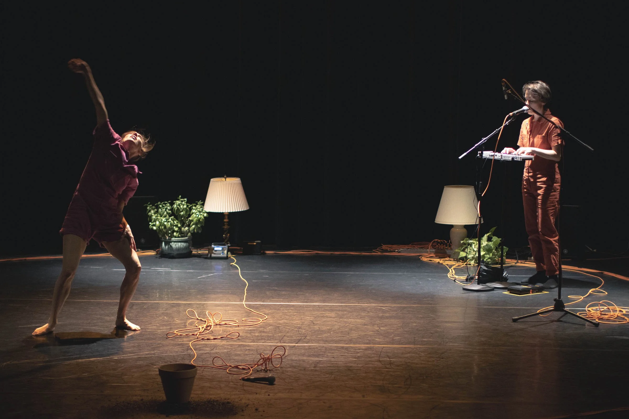 Vanessa Goodman and Caroline Shaw’s Graveyards and Gardens loops and echoes its way back to the live stage