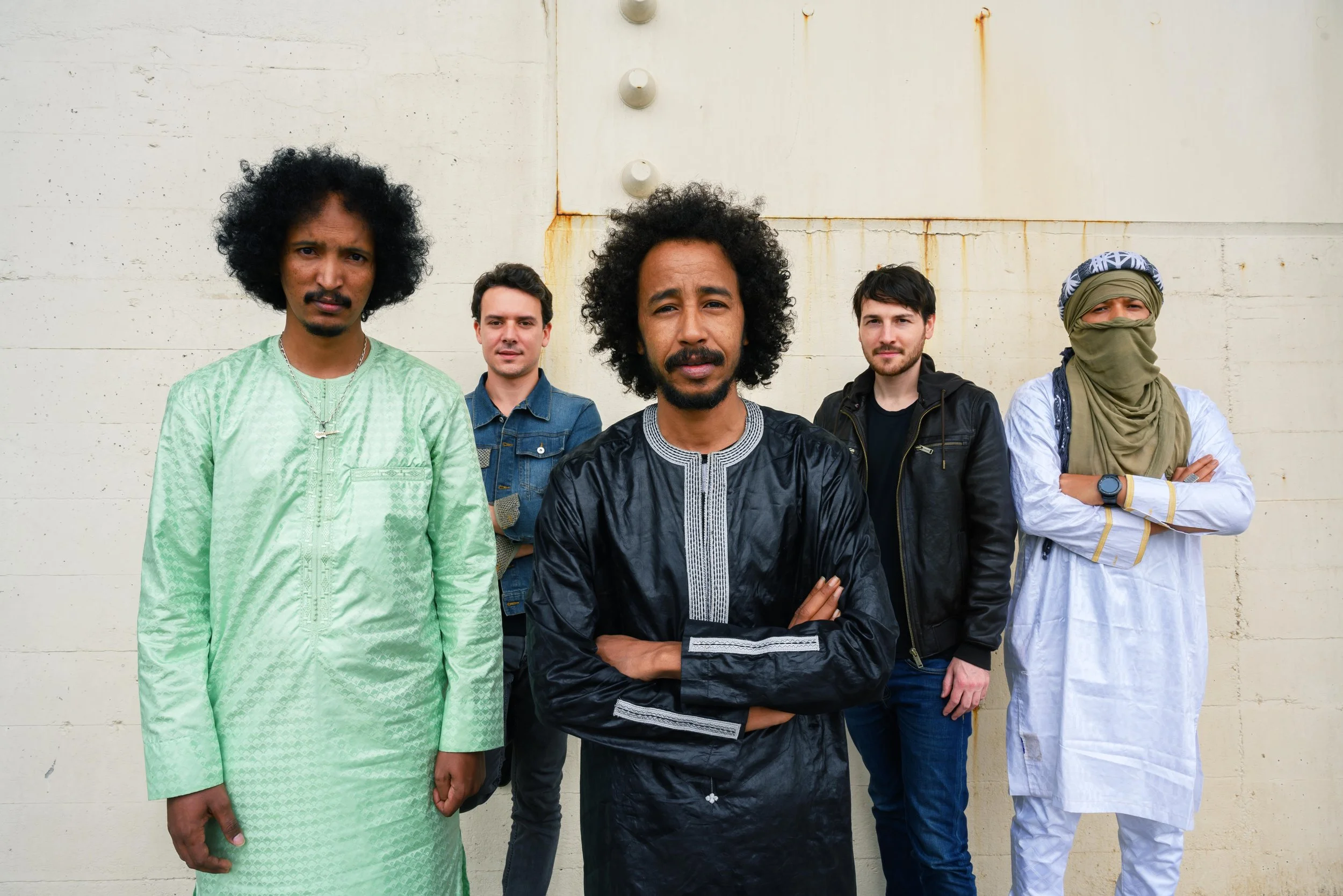 Tuareg blues band Tamikrest plays a concert at Massey Theatre, May 26