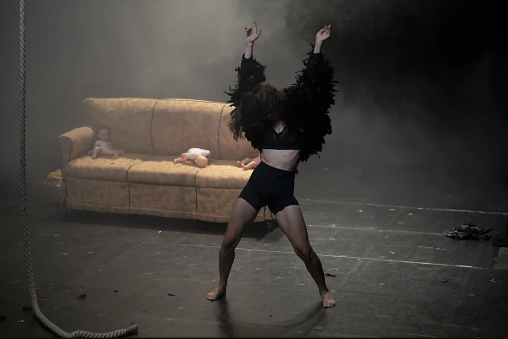 Dance review: Raven flies by with stunning circus arts, deeply personal stories from working moms