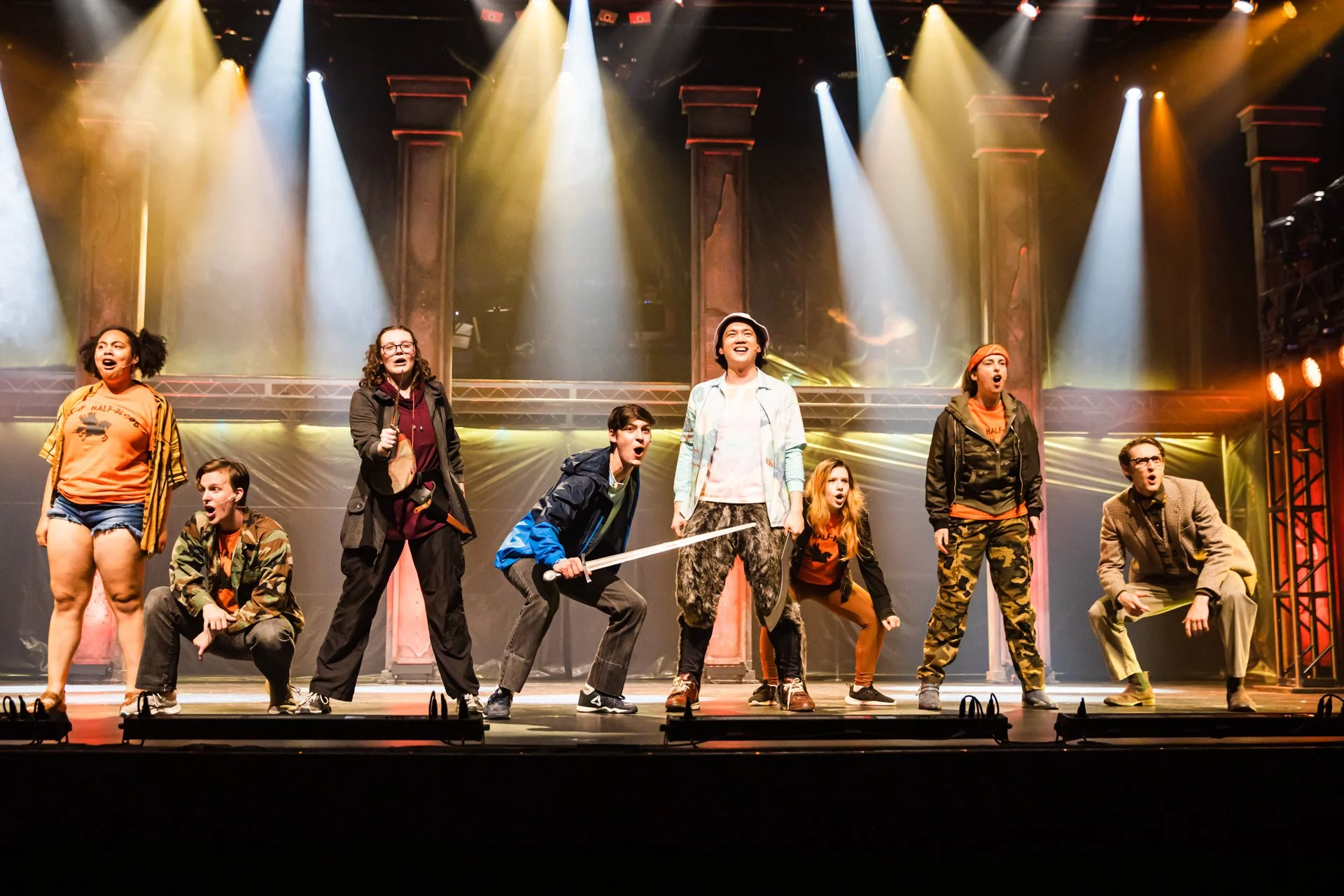 Theatre review: The Lightning Thief: The Percy Jackson Musical brings engaging stage magic to Greek myth series