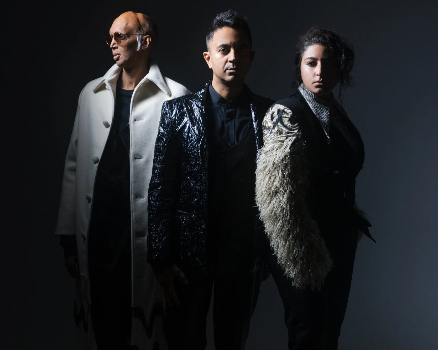 With Love in Exile, musicians Arooj Aftab,  Vijay Iyer, and Shahzad Ismaily conjure their own shimmering, time-stretching universe