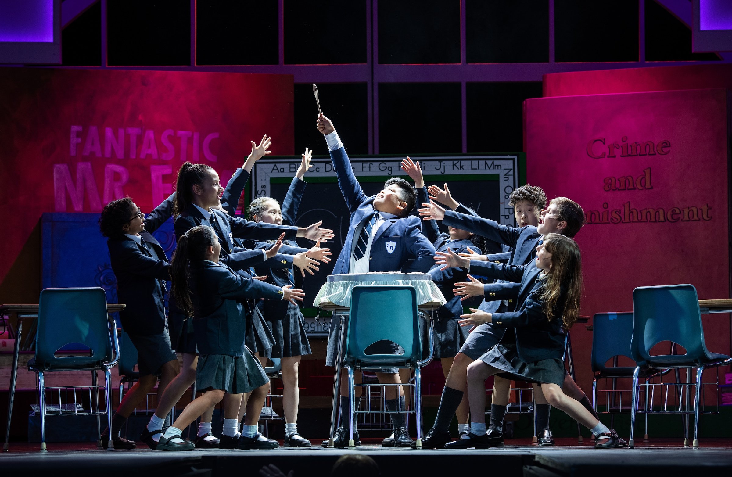 Theatre review: Theatre Under the Stars rises brilliantly to the demands of Roald Dahl’s Matilda the Musical