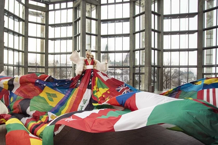 Amsterdam Rainbow Dress visits Vancouver just in time for Pride celebrations