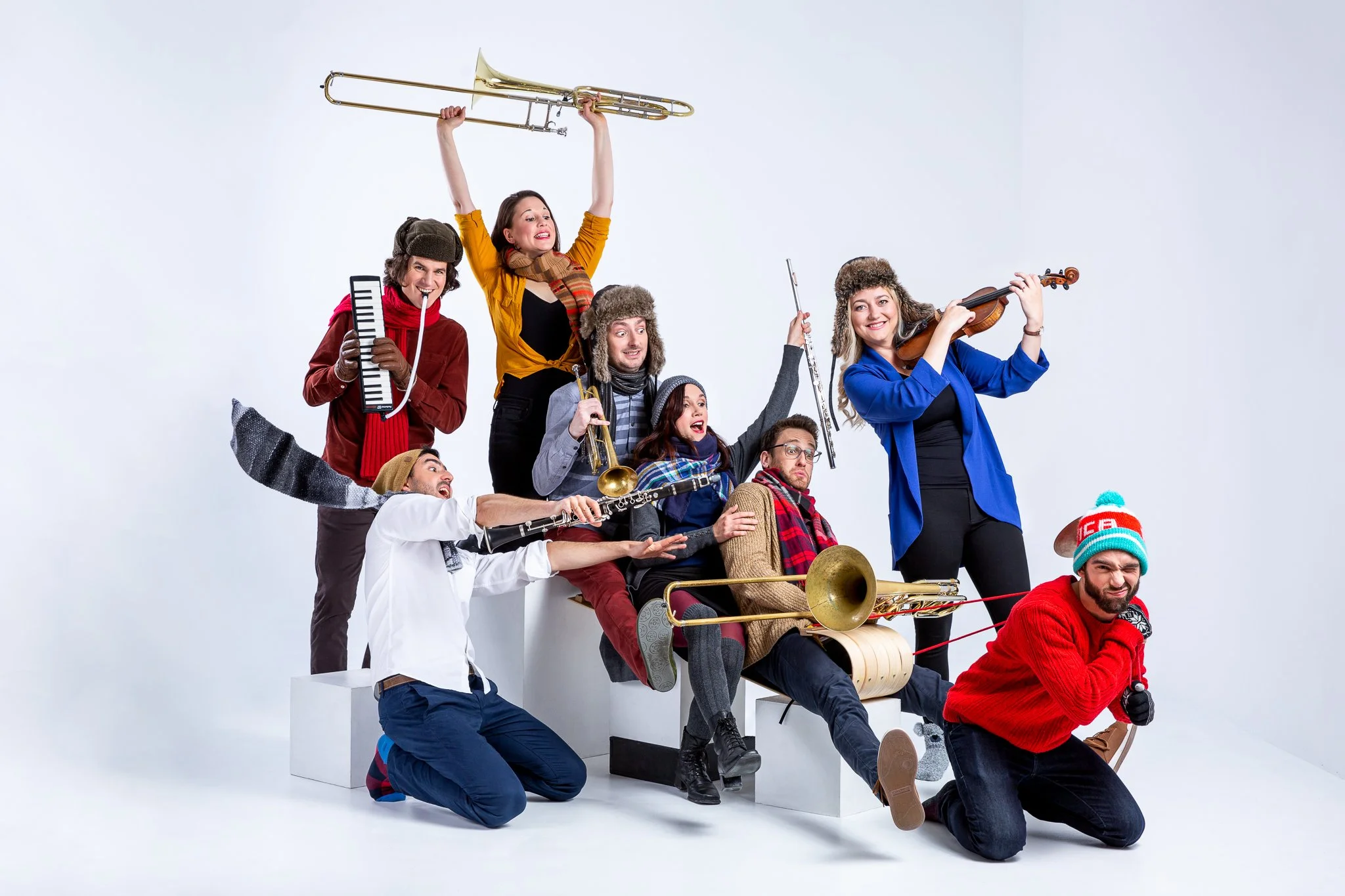 Eight-piece klezmer group Oktopus offers an upbeat-yet-melancholic twist on tradition, in concert October 21
