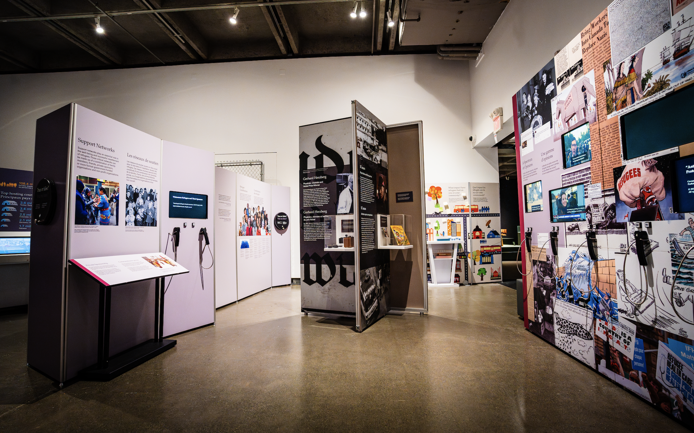 Refuge Canada is now open at the Museum of Vancouver until February 2, 2024