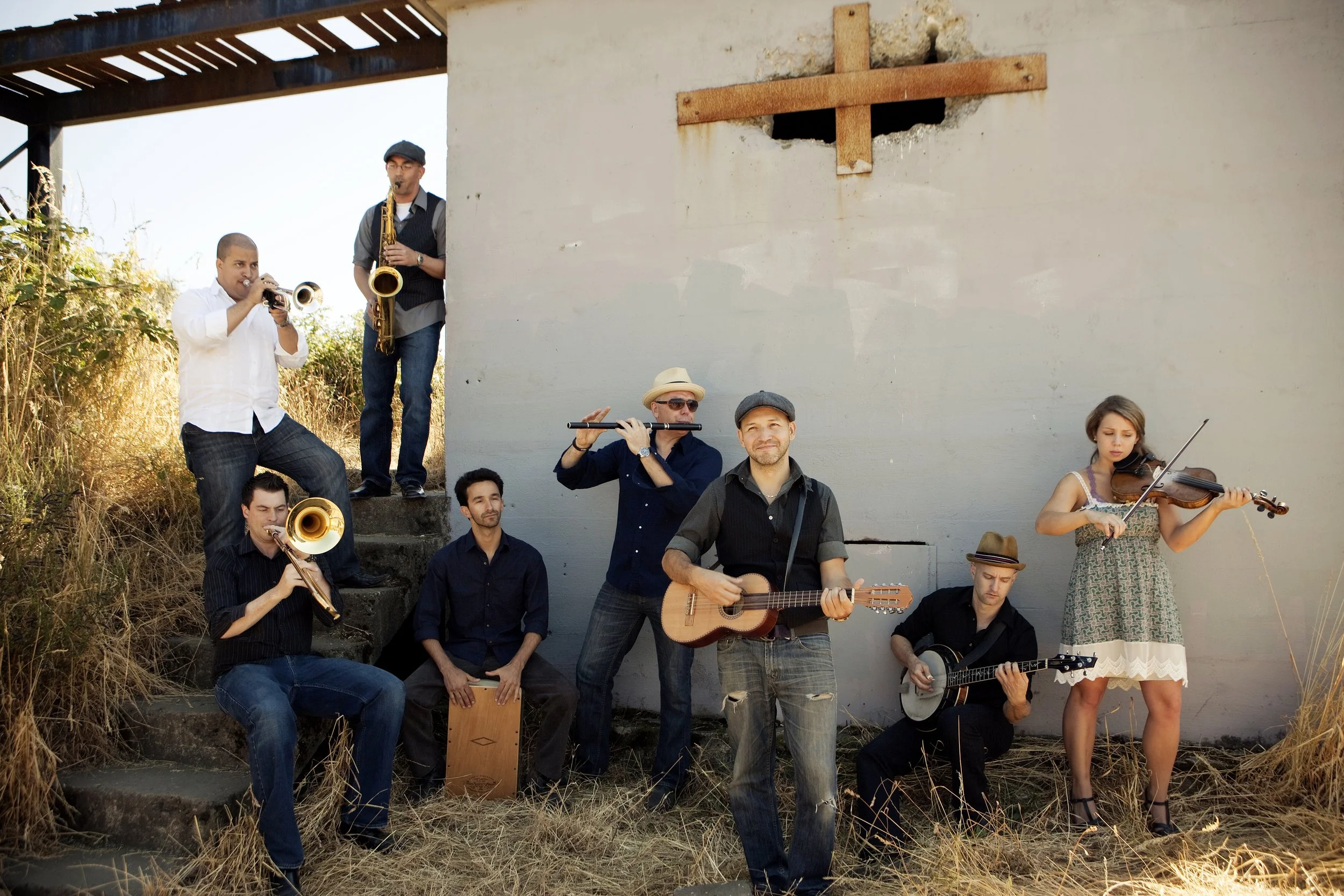 Canadian sextet The Paperboys play a Kay Meek Arts Centre concert, November 10