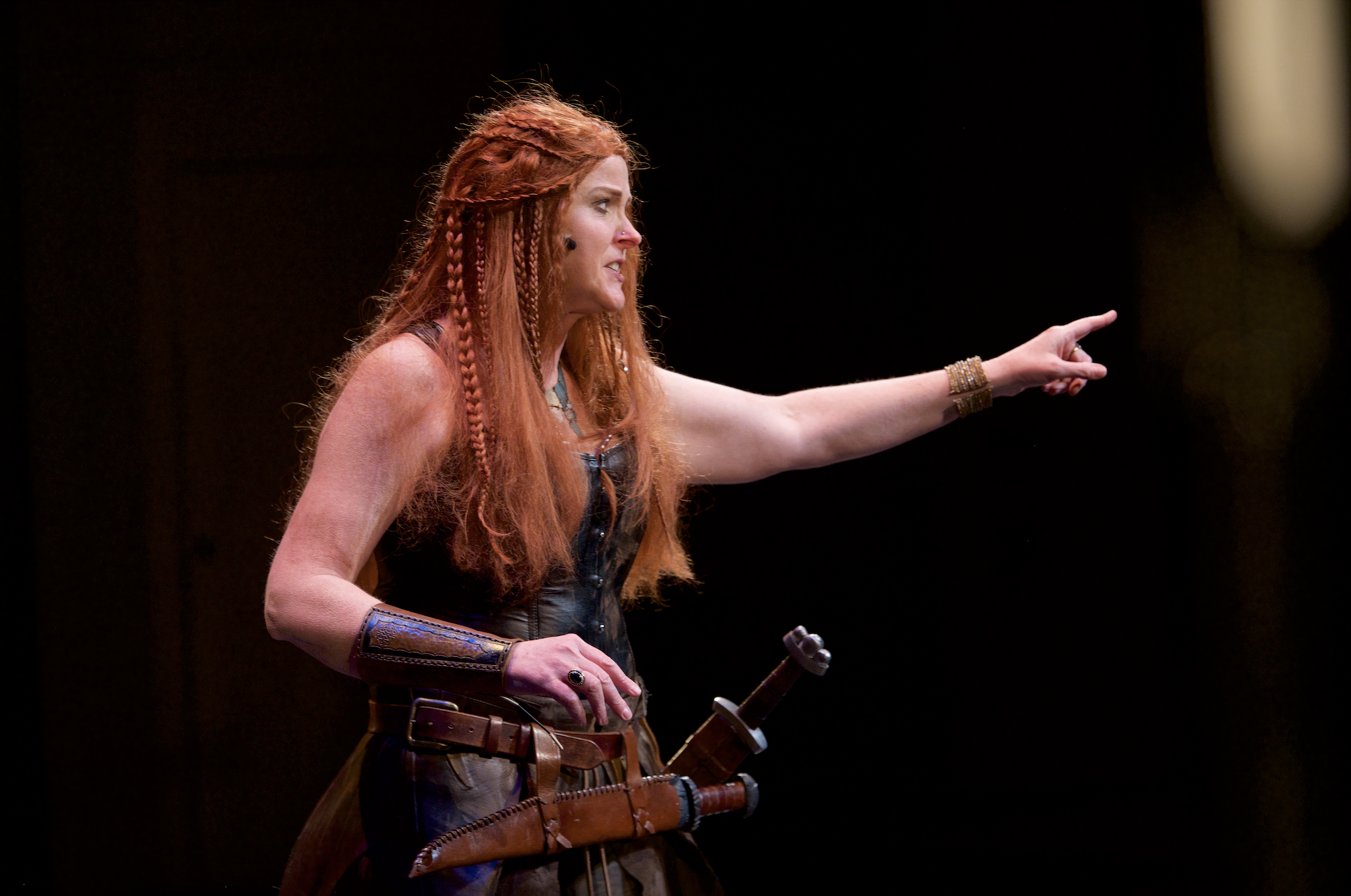 Anvil Theatre presents Melanie Teichroeb's Viking warrior solo show Shield Maiden on December 16