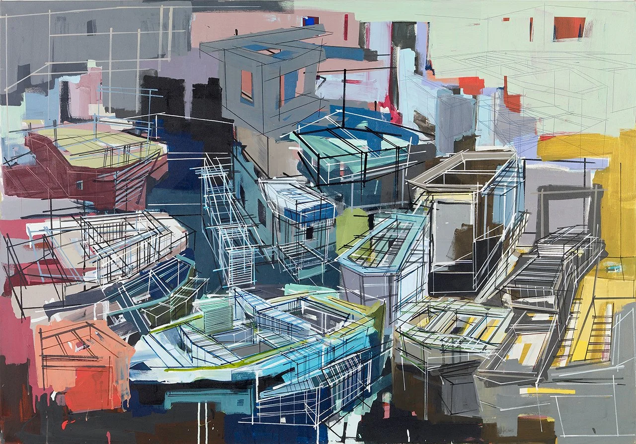Denyse Thomasos: just beyond exhibit brings the personal and political to grand-scale painting