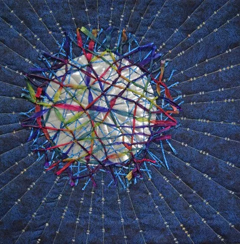 Tangled in Blue, new fibre and textile art show, comes to The Anvil Centre, to January 24