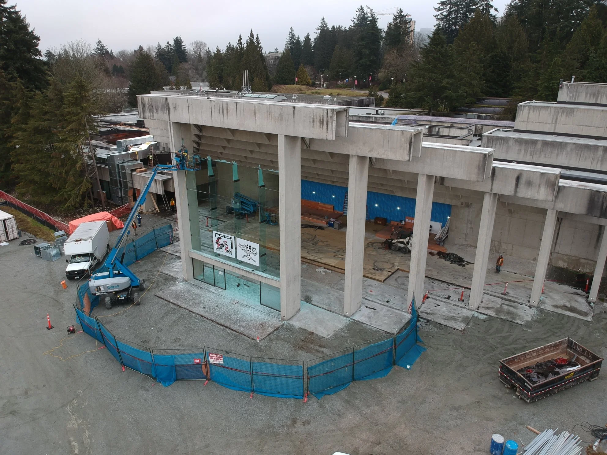 Seismic upgrades at UBC Museum of Anthropology Great Hall to wrap up in June 2024