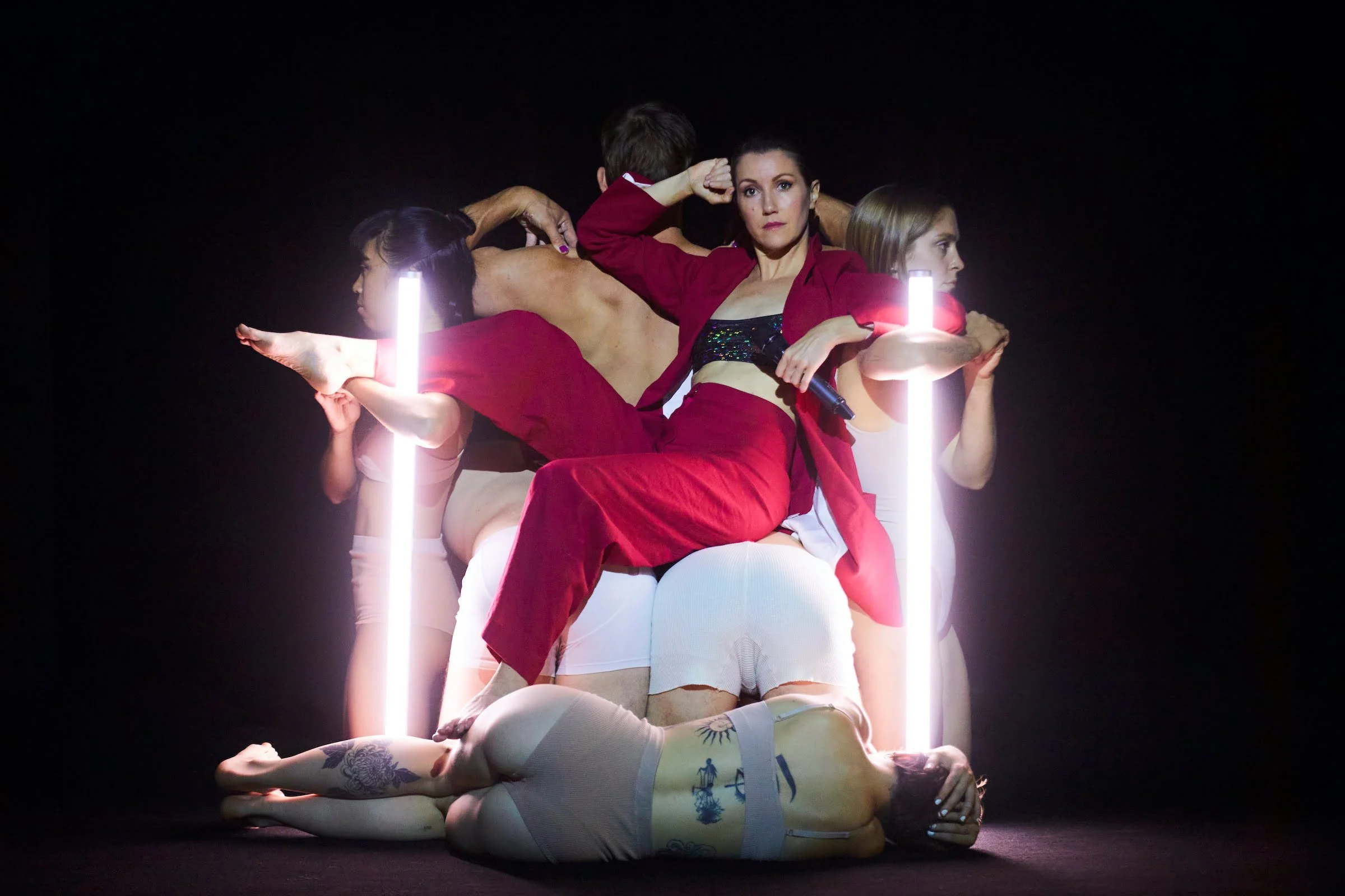 Review: Gravity &amp; Other Myths' The Mirror creates a sophisticated yet saucy cabaret of physical feats