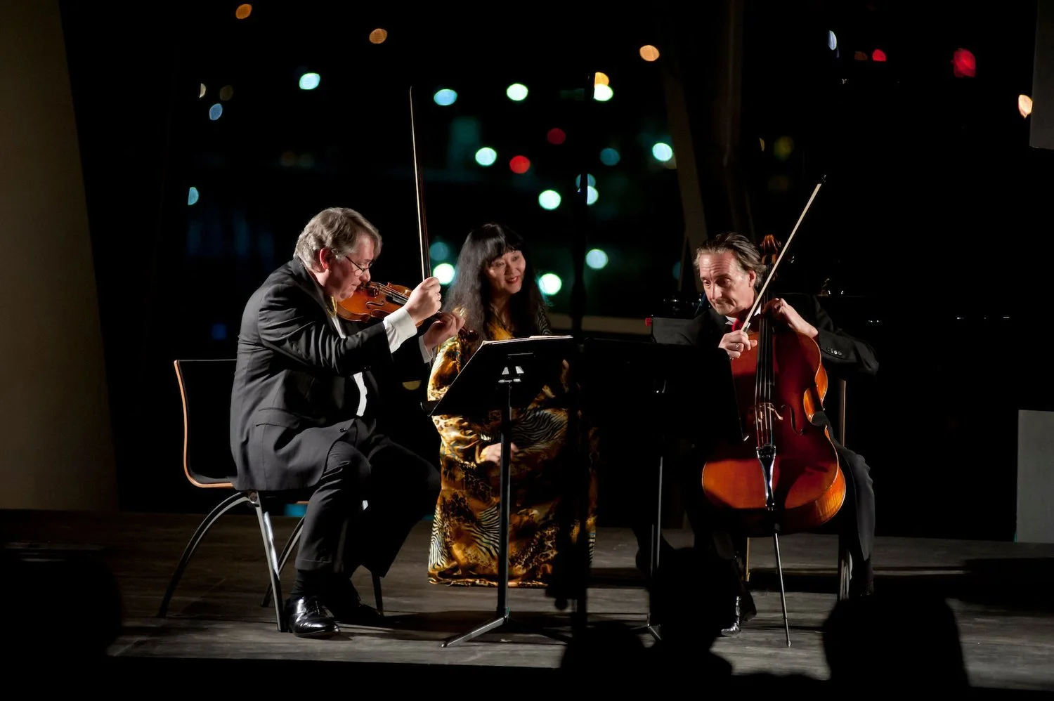 Han Finckel Setzer Trio's "Schubert addicts" revel in the composer's profound emotion in Friends of Chamber Music concert